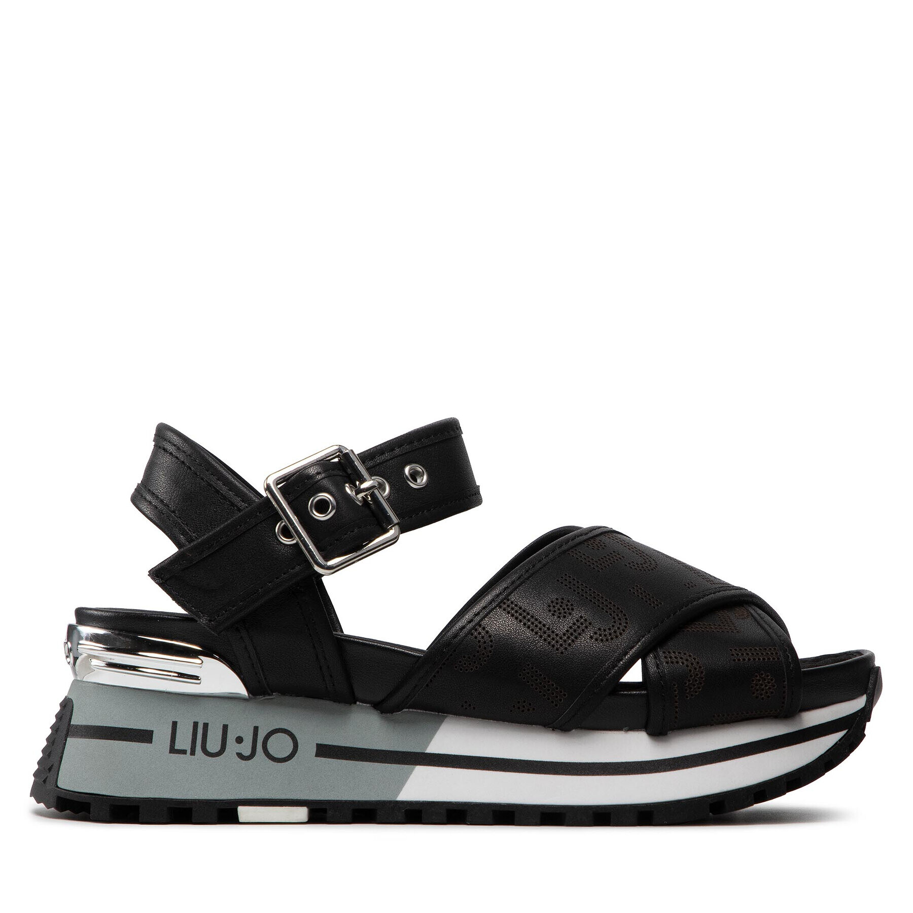 Liu Jo Sandale Maxi Wonder BA2151 PX144 Negru - Pled.ro