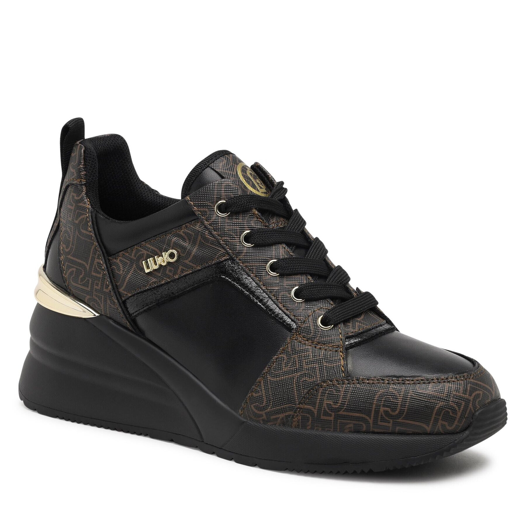 Liu Jo Sneakers Alyssa 01 BF3117 EX162 Negru - Pled.ro