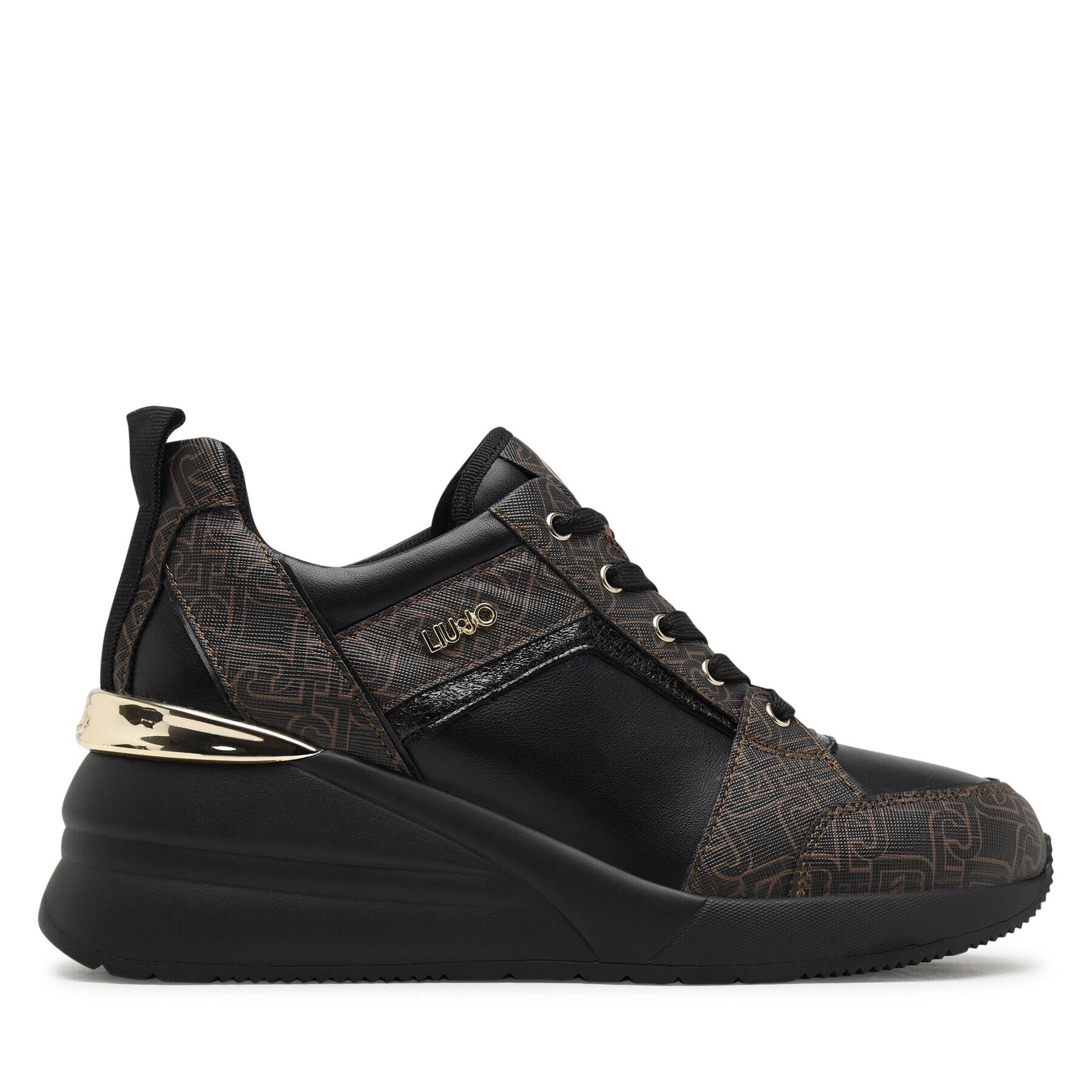 Liu Jo Sneakers Alyssa 01 BF3117 EX162 Negru - Pled.ro