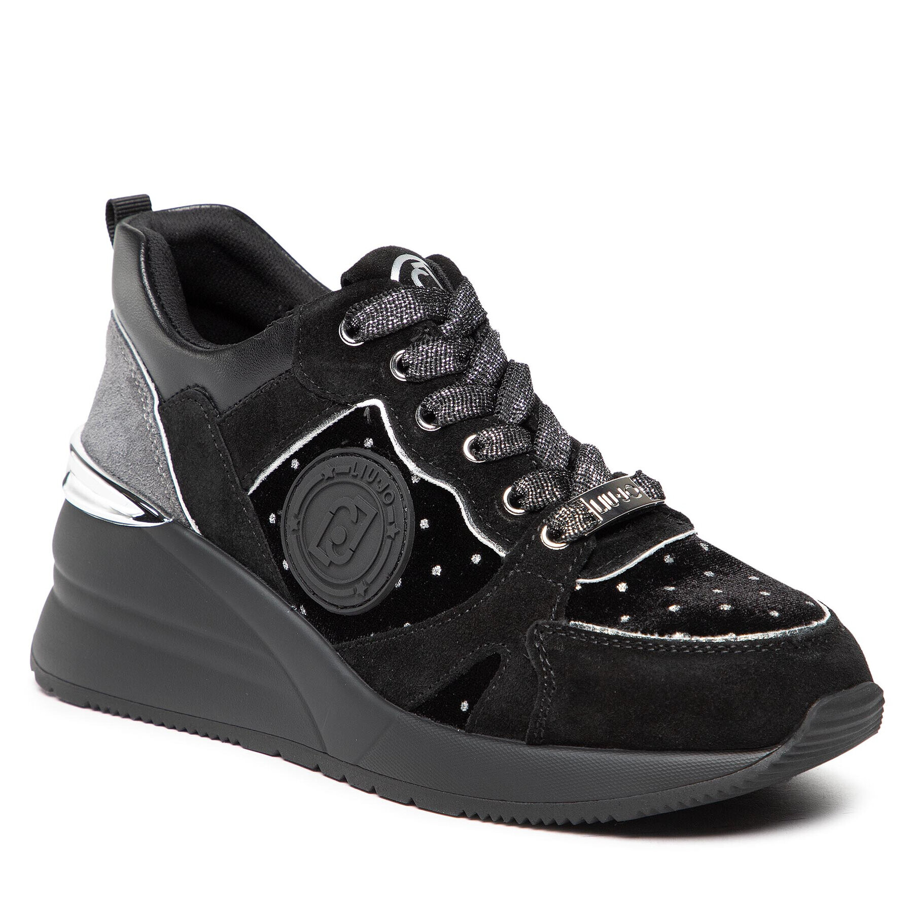 Liu Jo Sneakers Alyssa 02 BF2029 PX239 Negru - Pled.ro