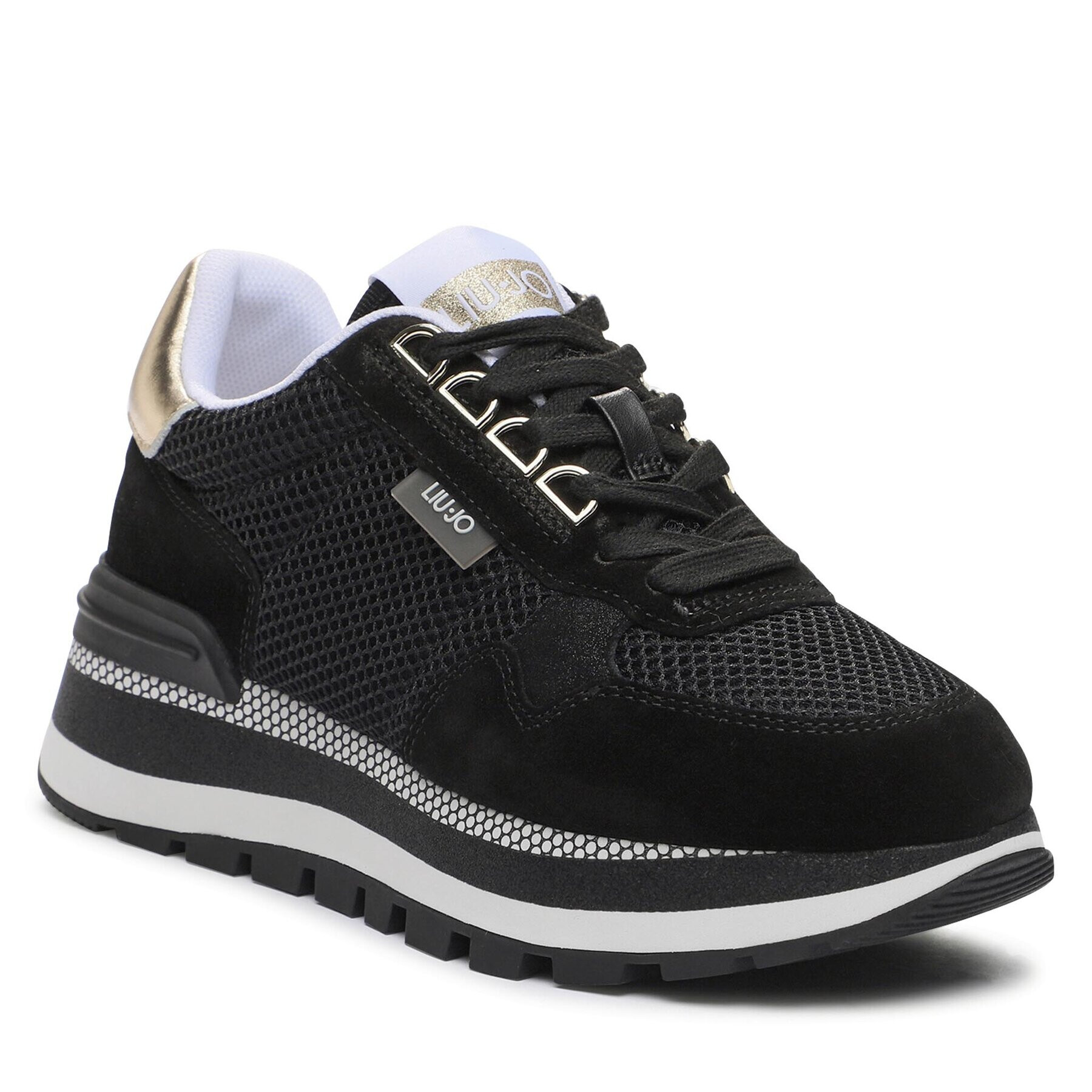 Liu Jo Sneakers Amazing 10 BF3057 PX027 Negru - Pled.ro