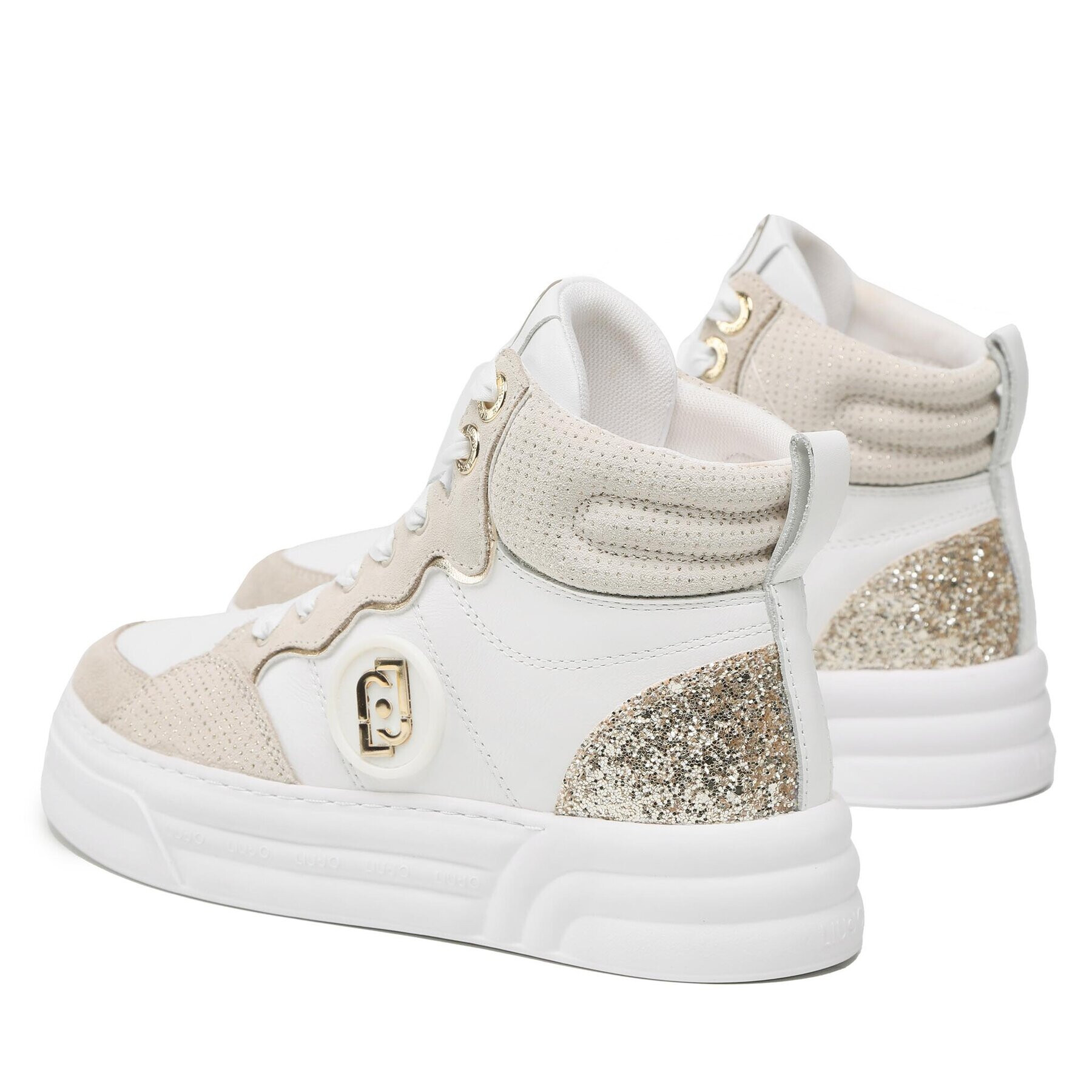 Liu Jo Sneakers Cleo 07 BF2079 PX106 Alb - Pled.ro