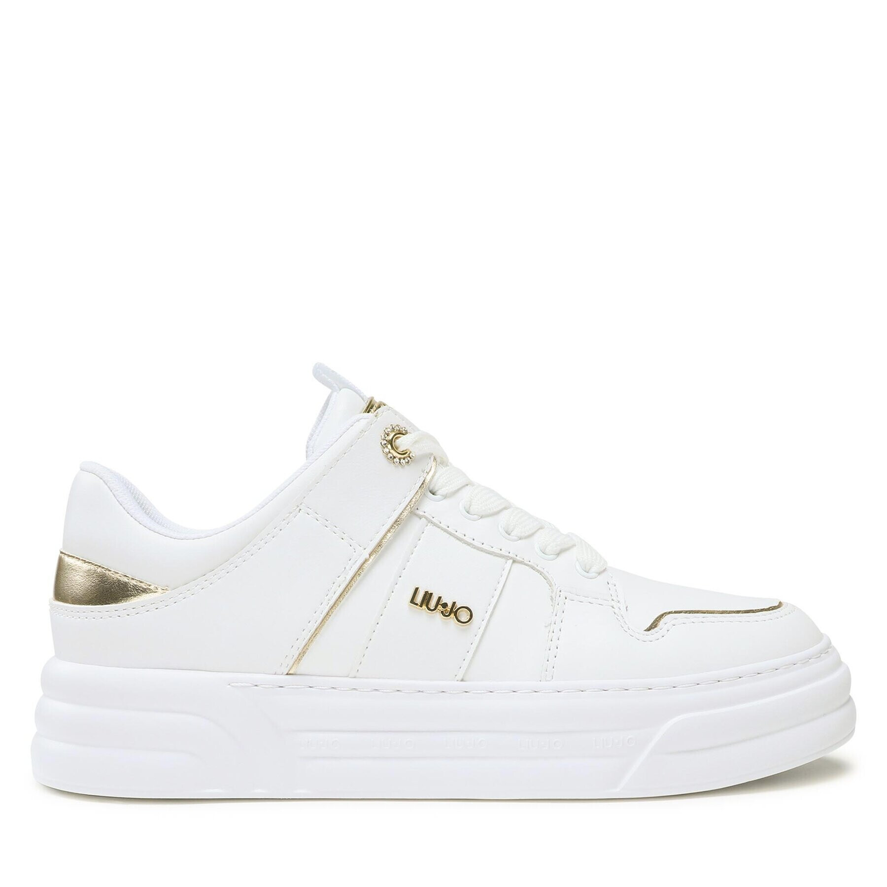 Liu Jo Sneakers Cleo 10 BF3017 PX026 Alb - Pled.ro