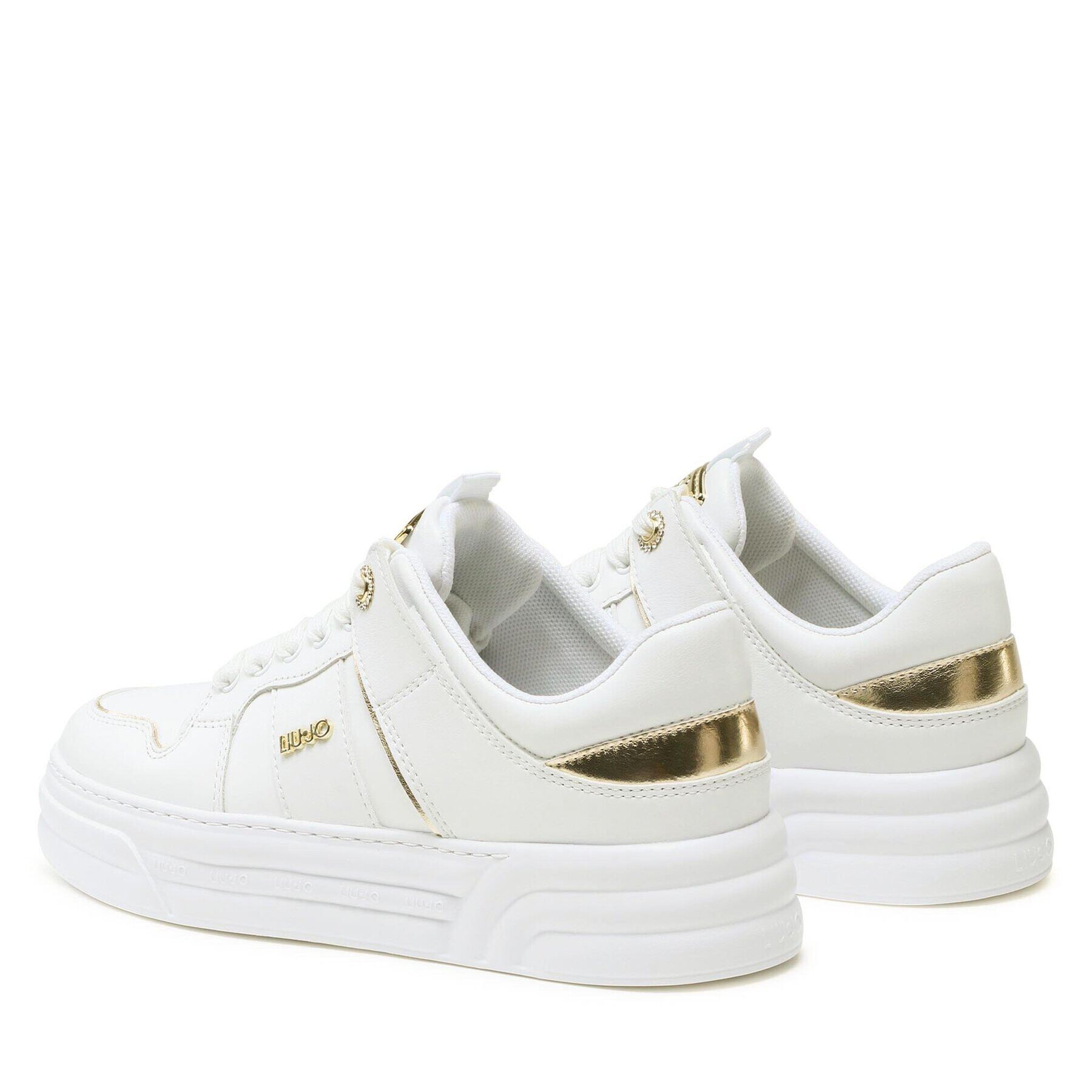 Liu Jo Sneakers Cleo 10 BF3017 PX026 Alb - Pled.ro