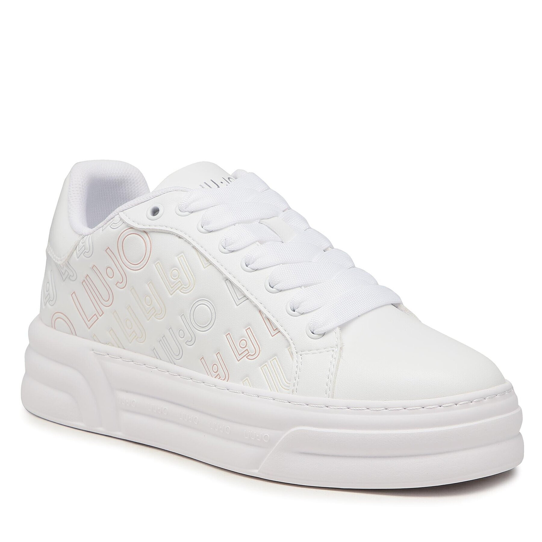 Liu Jo Sneakers Cleo 12 BA3001 EX014 Alb - Pled.ro