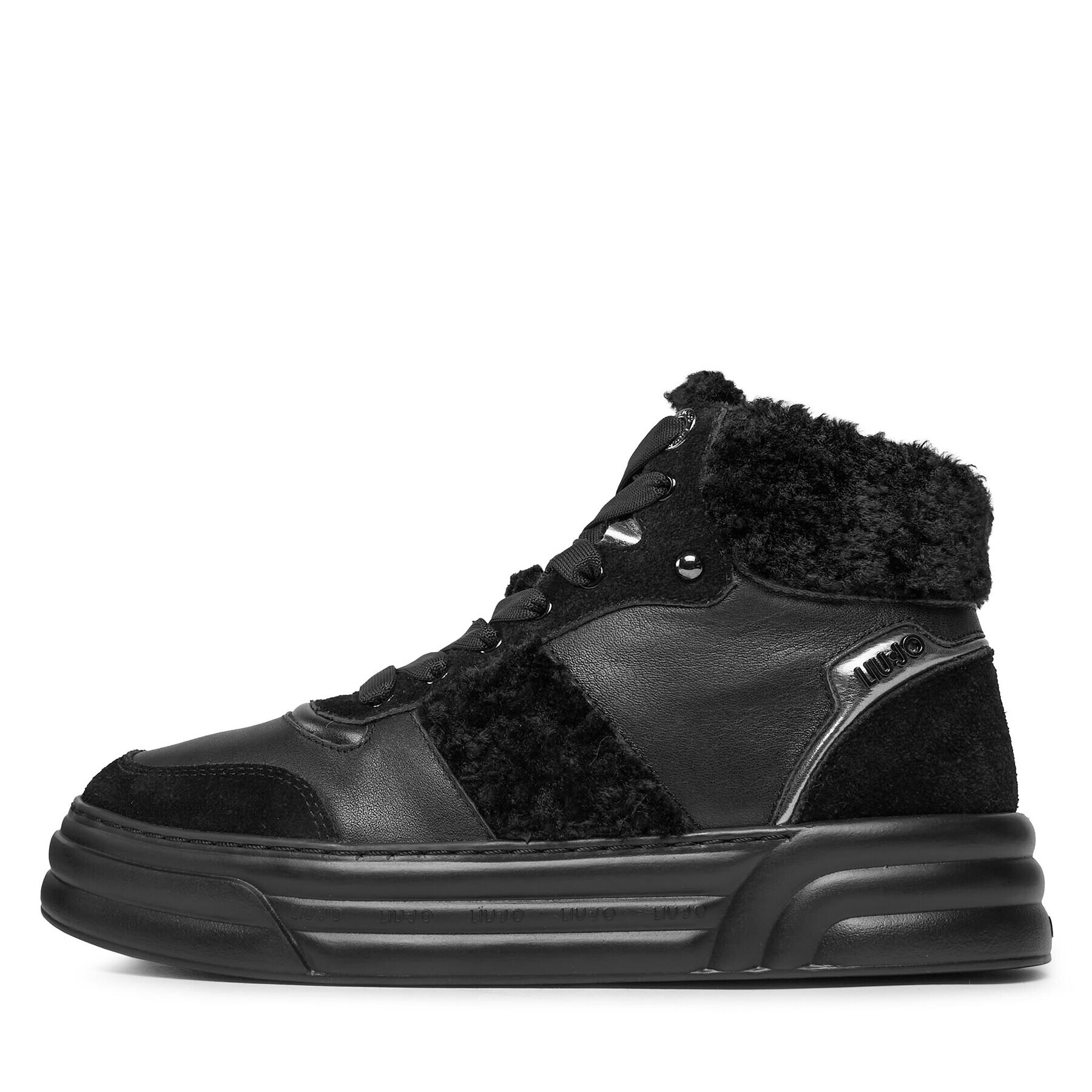 Liu Jo Sneakers Cleo 22 Warm BF3033 PX389 Negru - Pled.ro