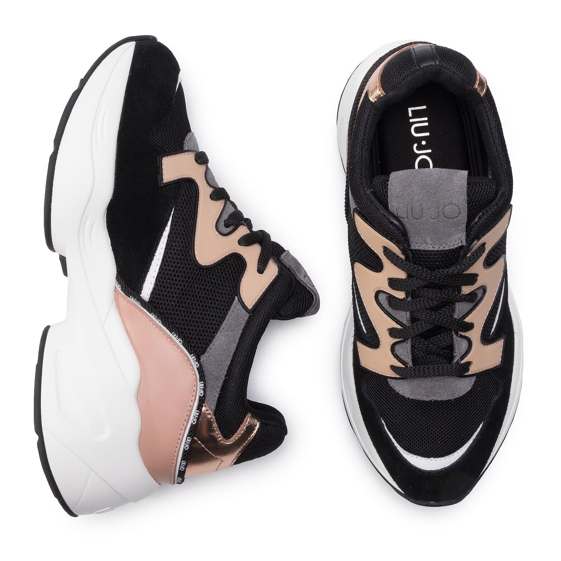 Liu Jo Sneakers Jog 09 B69041 PX044 Negru - Pled.ro