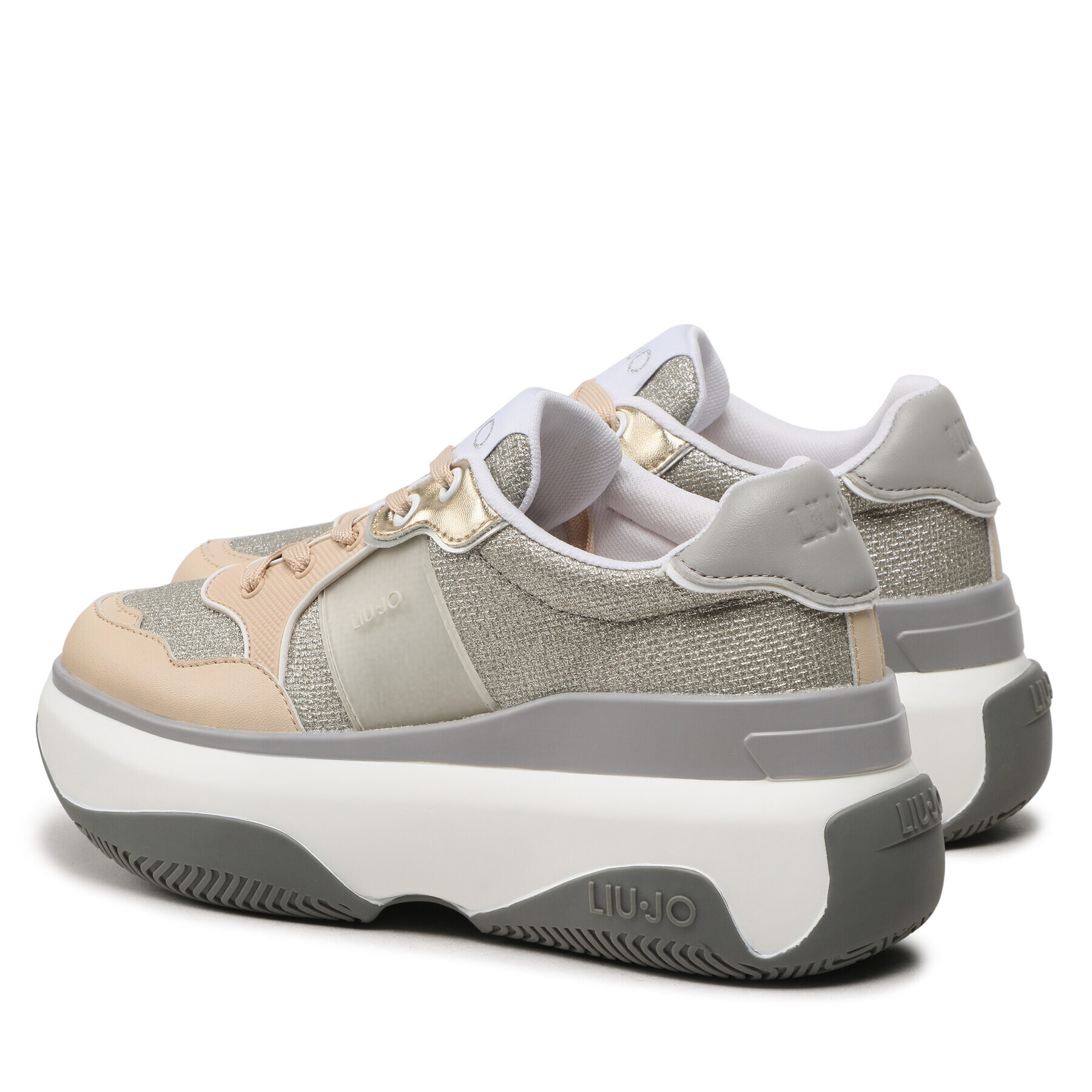 Liu Jo Sneakers June 02 BF2141 TX179 Argintiu - Pled.ro