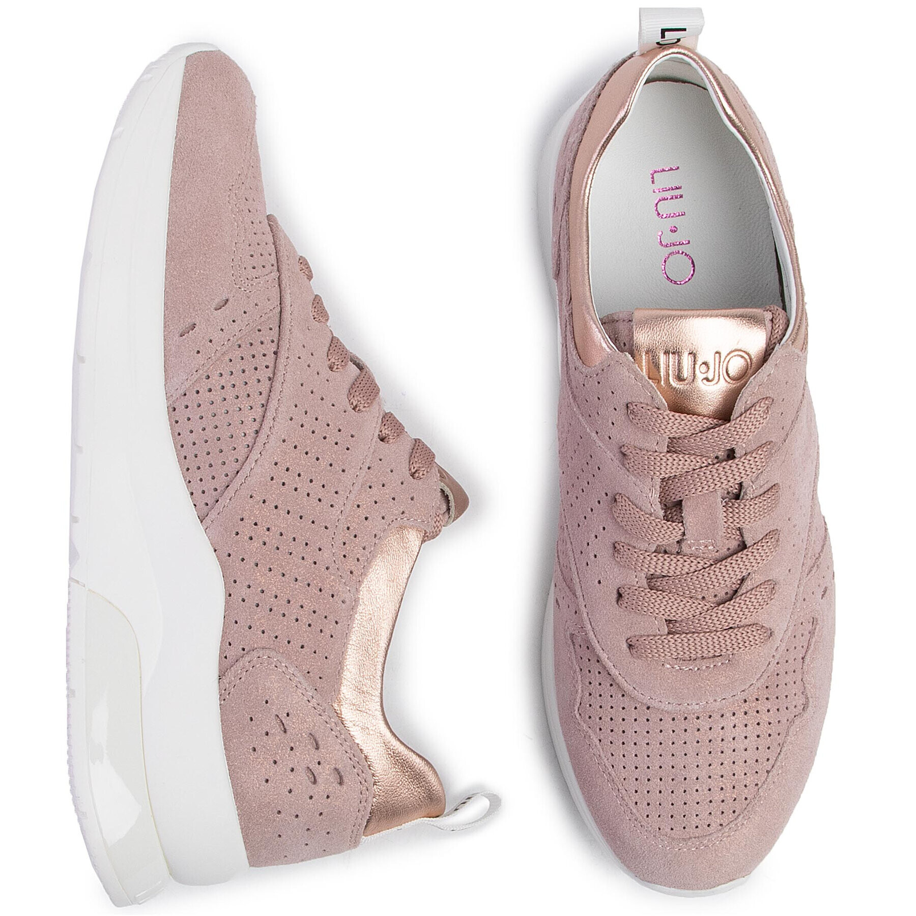 Liu Jo Sneakers Karlie 14 BA0007 PX056 Roz - Pled.ro