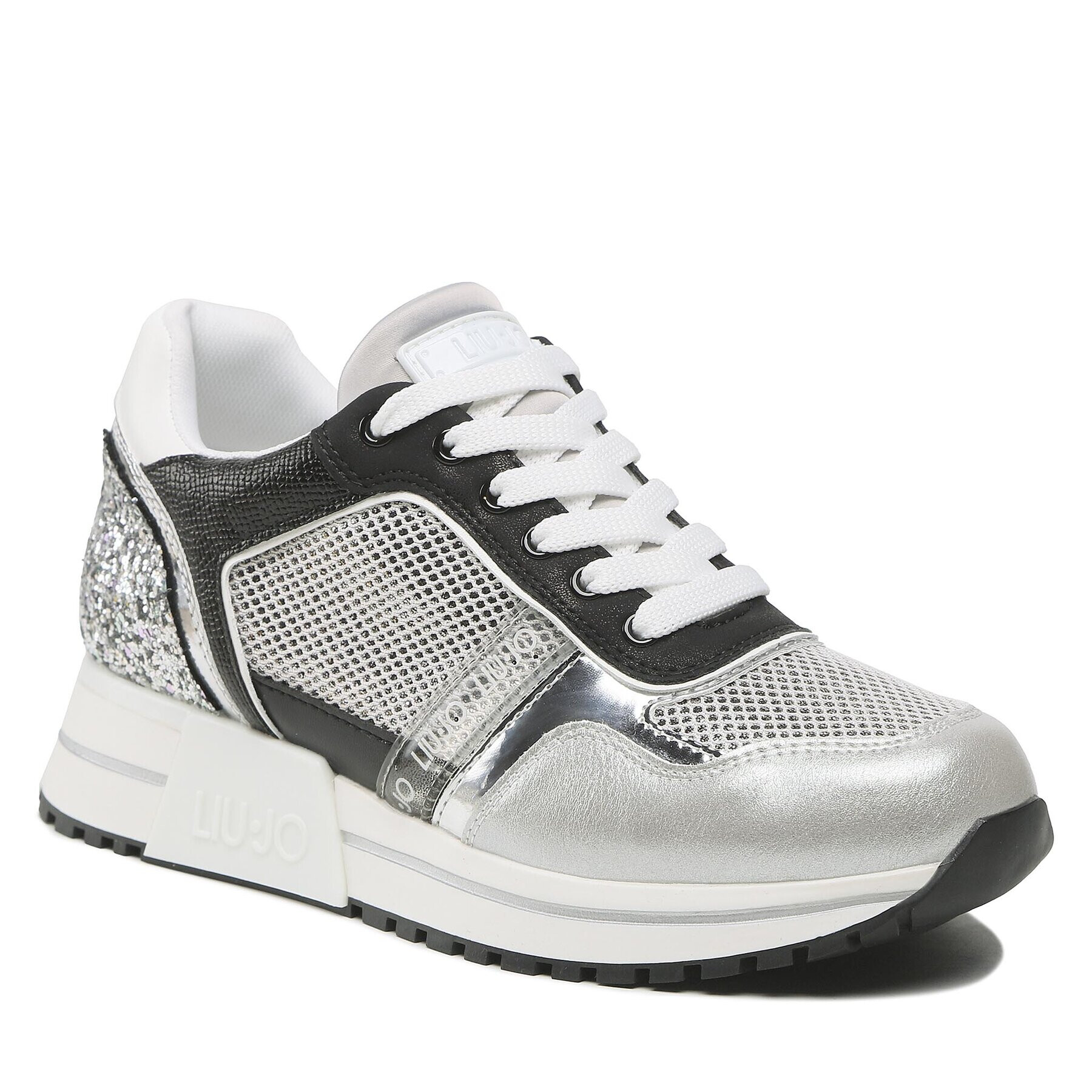 Liu Jo Sneakers Kiss 03 4F2775 TX069 Argintiu - Pled.ro