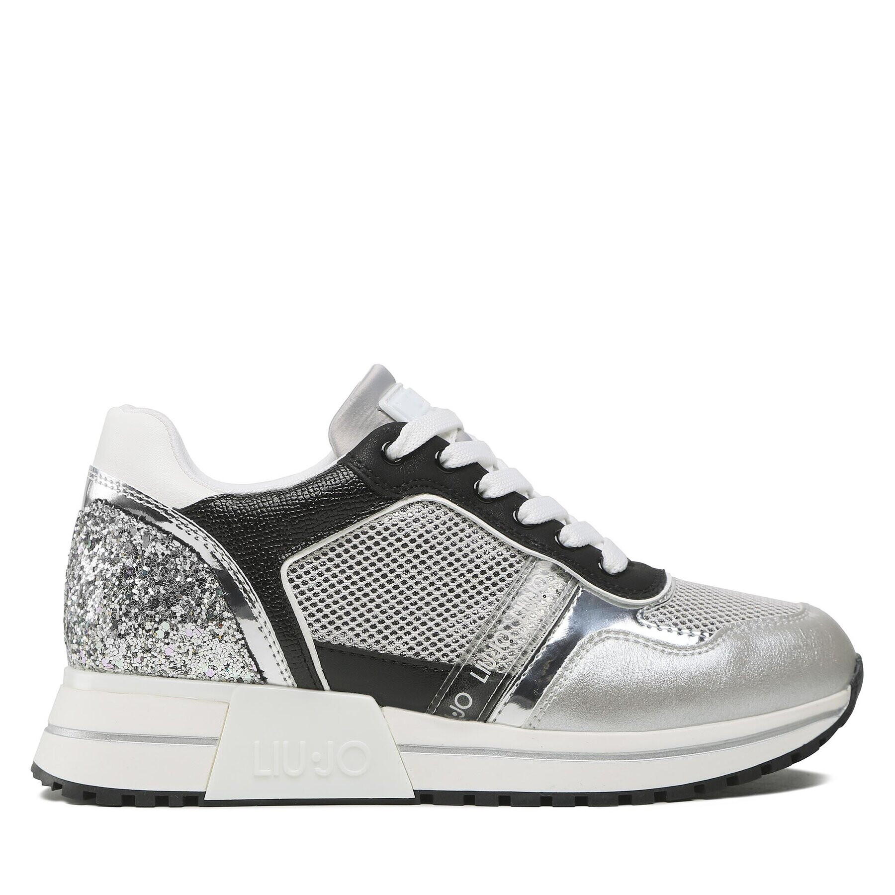 Liu Jo Sneakers Kiss 03 4F2775 TX069 Argintiu - Pled.ro