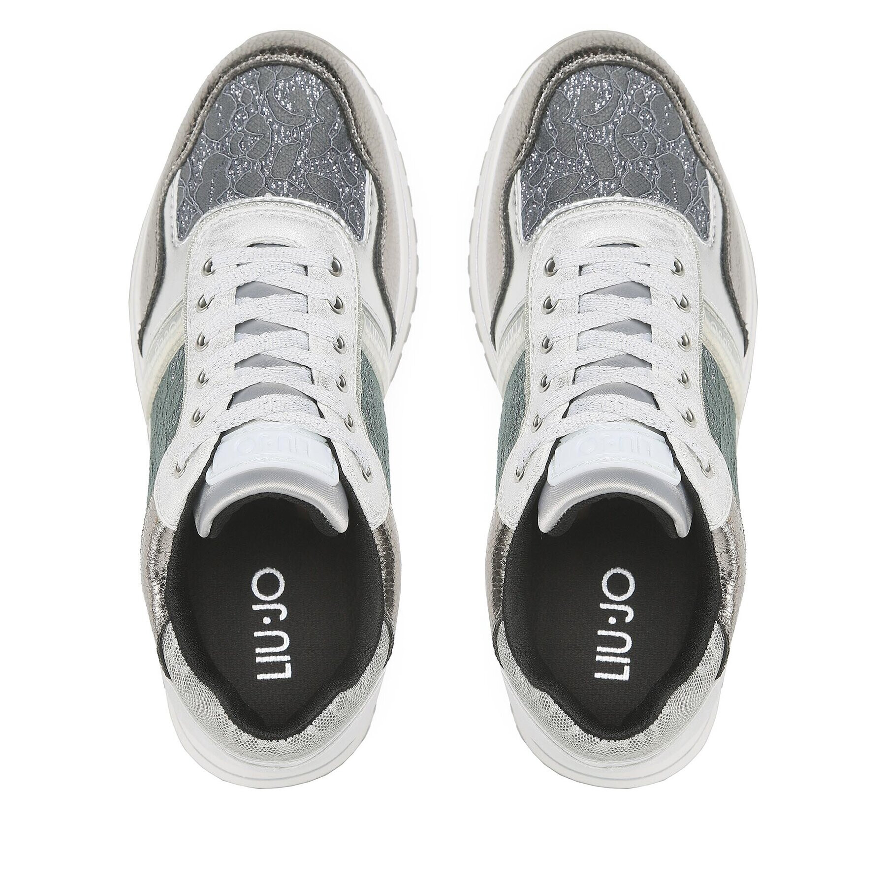 Liu Jo Sneakers Kiss 03 4F2775 TX283 Argintiu - Pled.ro