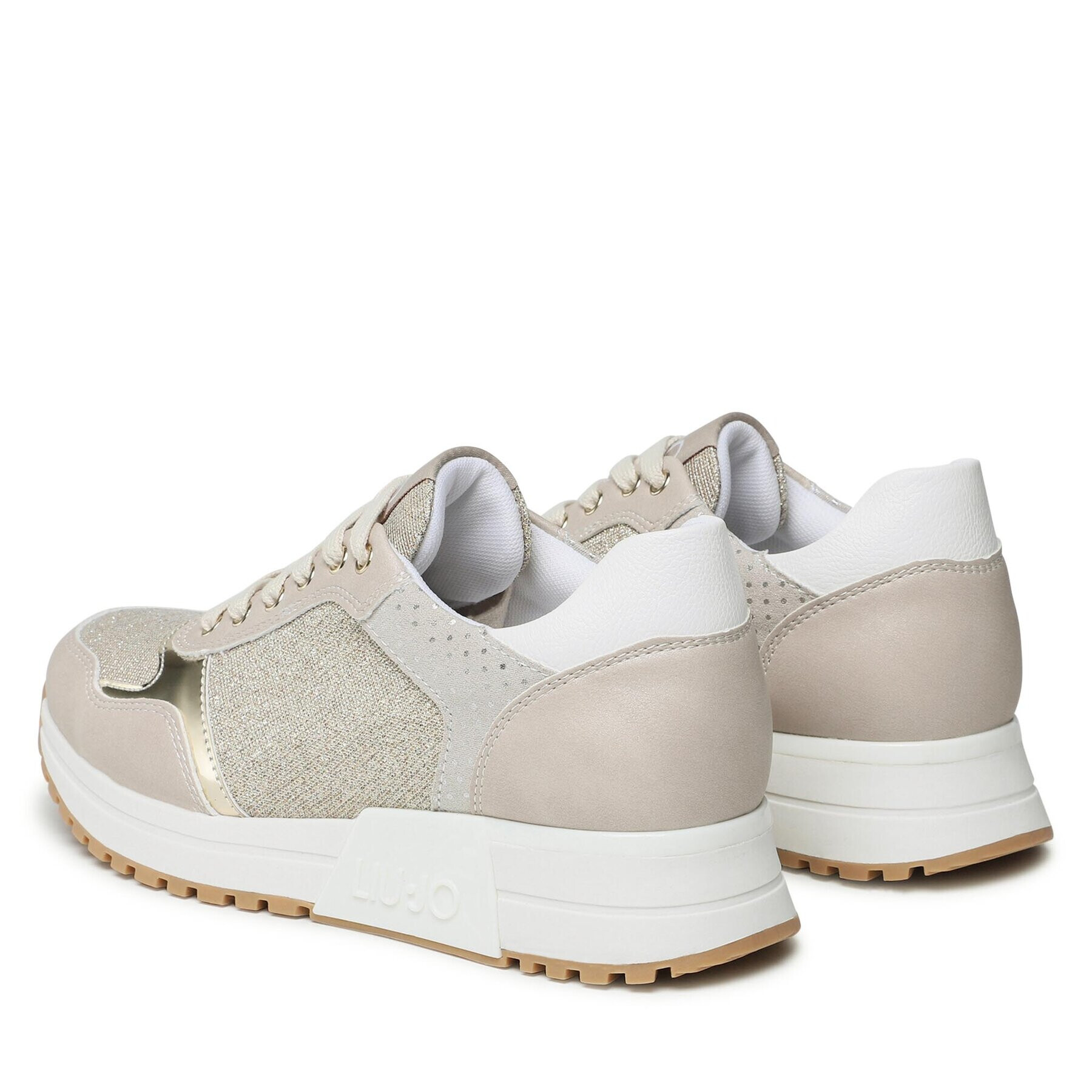 Liu Jo Sneakers Kiss 502 4A3713 EX173 Auriu - Pled.ro