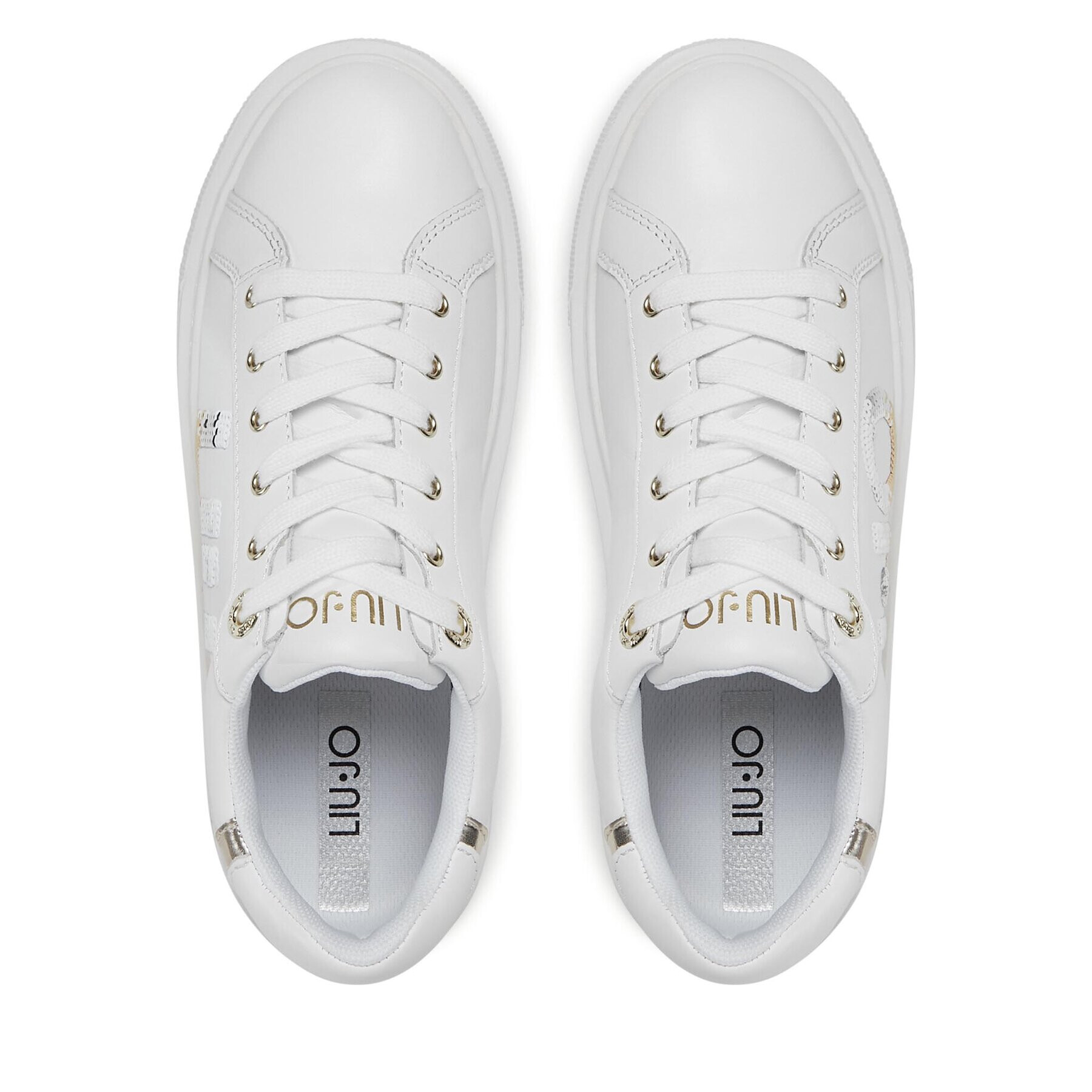 Liu Jo Sneakers Kylie BF3127 PX077 Alb - Pled.ro