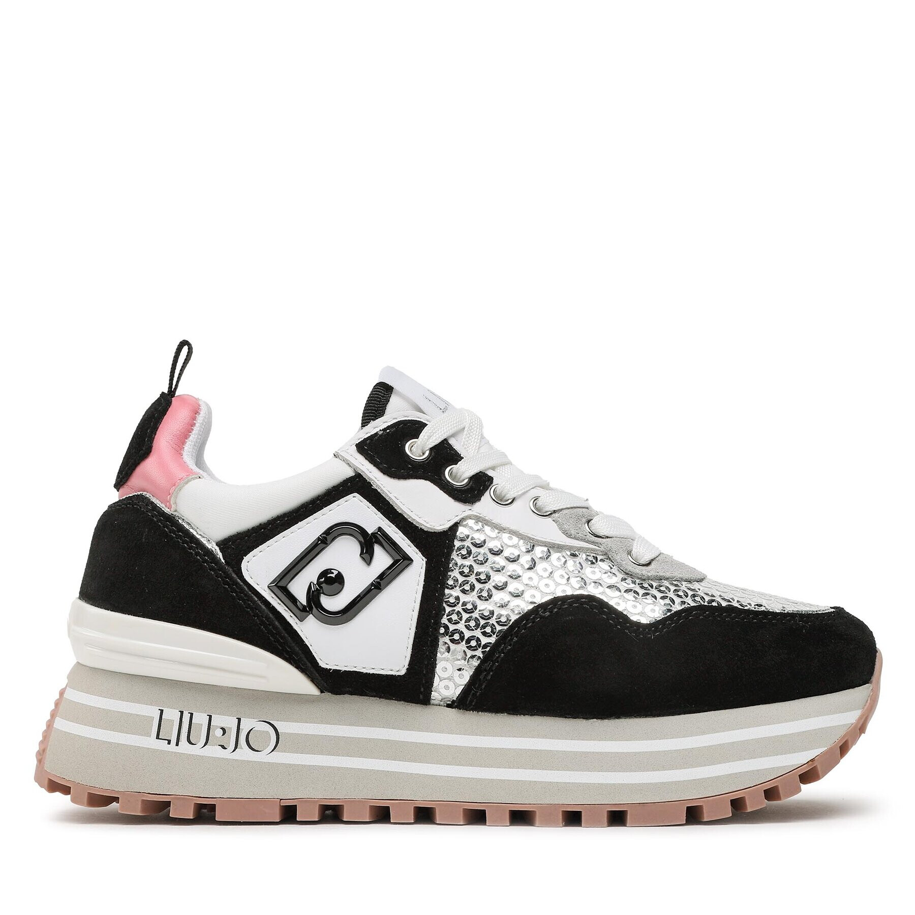 Liu Jo Sneakers Max Wonder 01 BA3013 PX343 Negru - Pled.ro