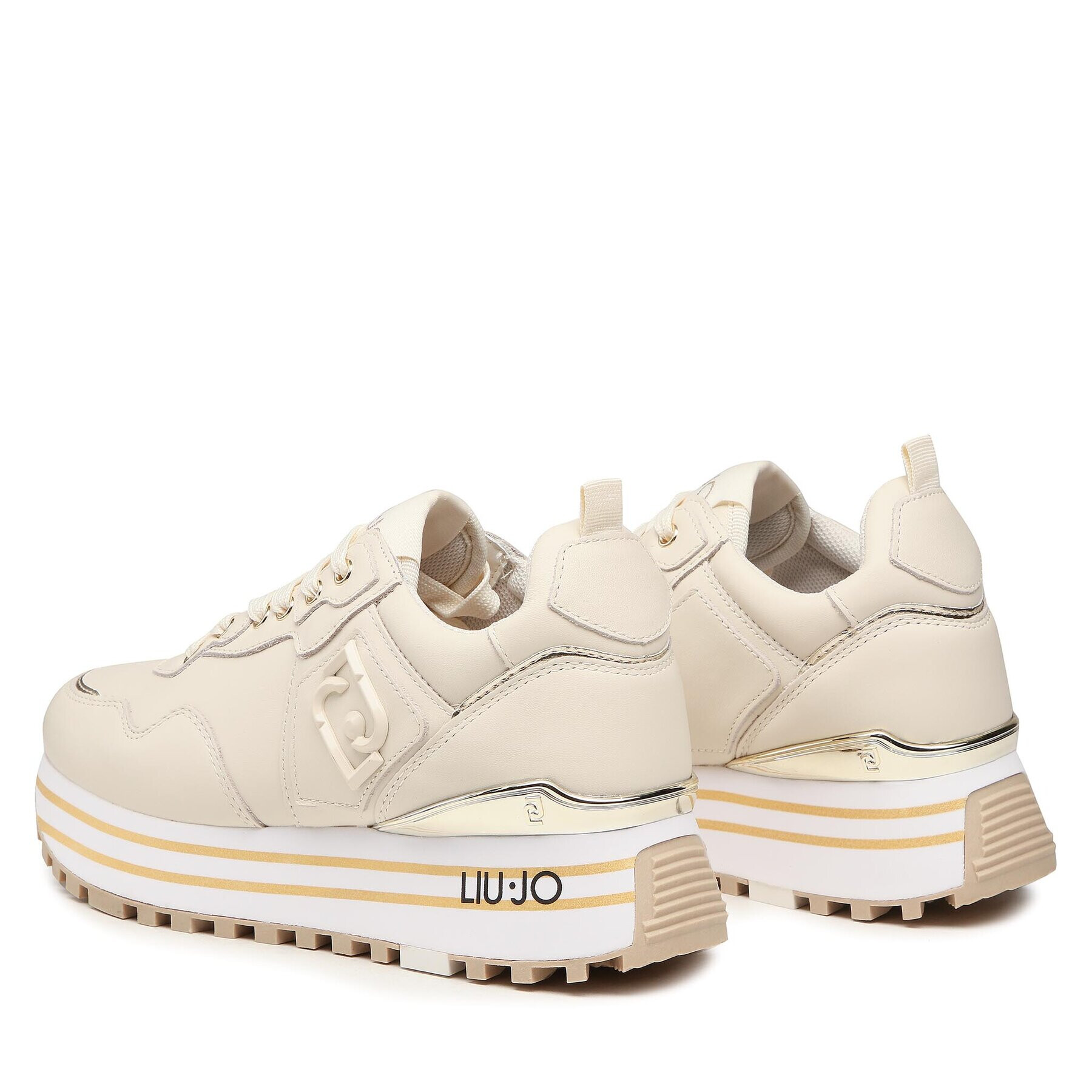 Liu Jo Sneakers Maxi Wonder 01 BA3013 P0102 Bej - Pled.ro