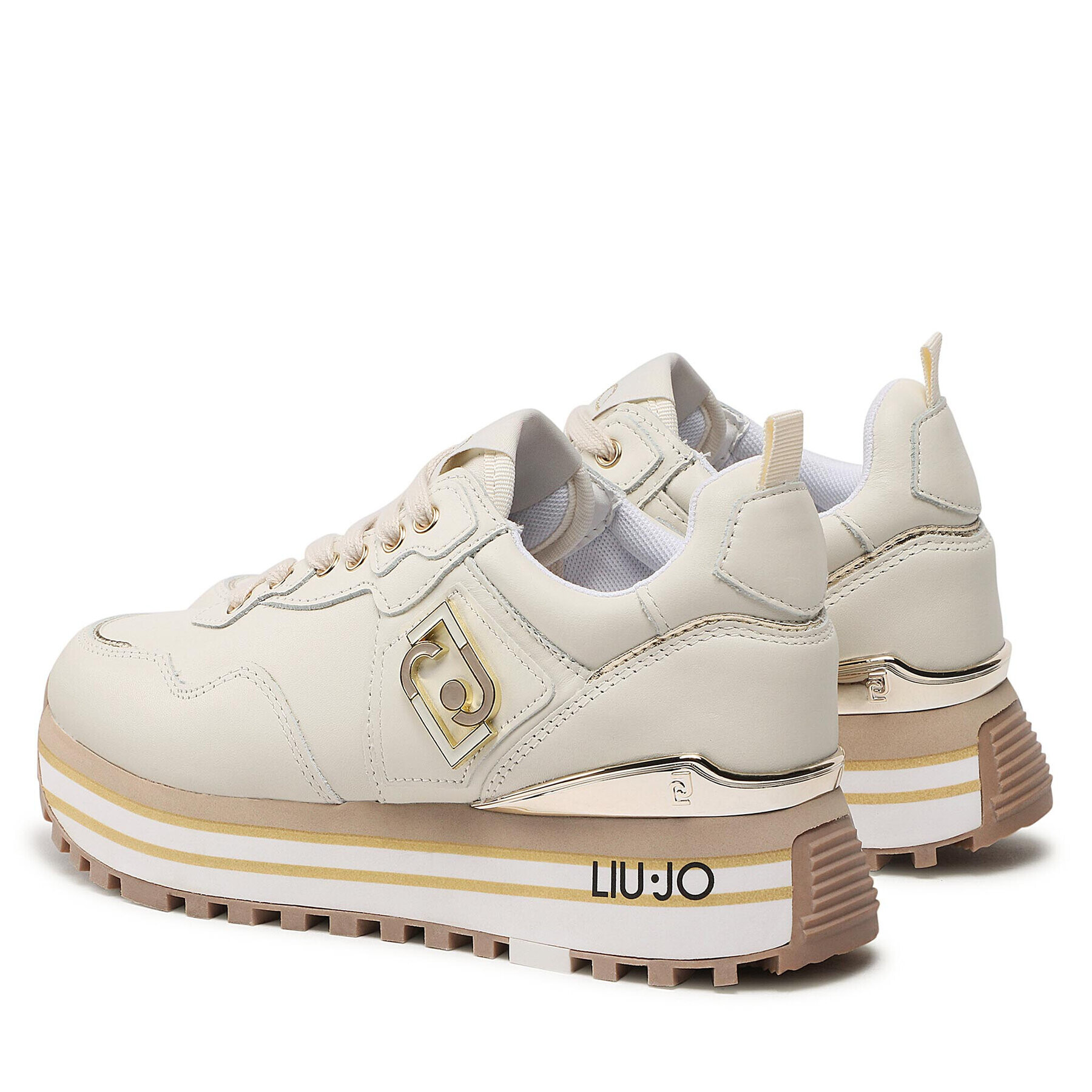 Liu Jo Sneakers Maxi Wonder 01 BF2095 P0102 Alb - Pled.ro