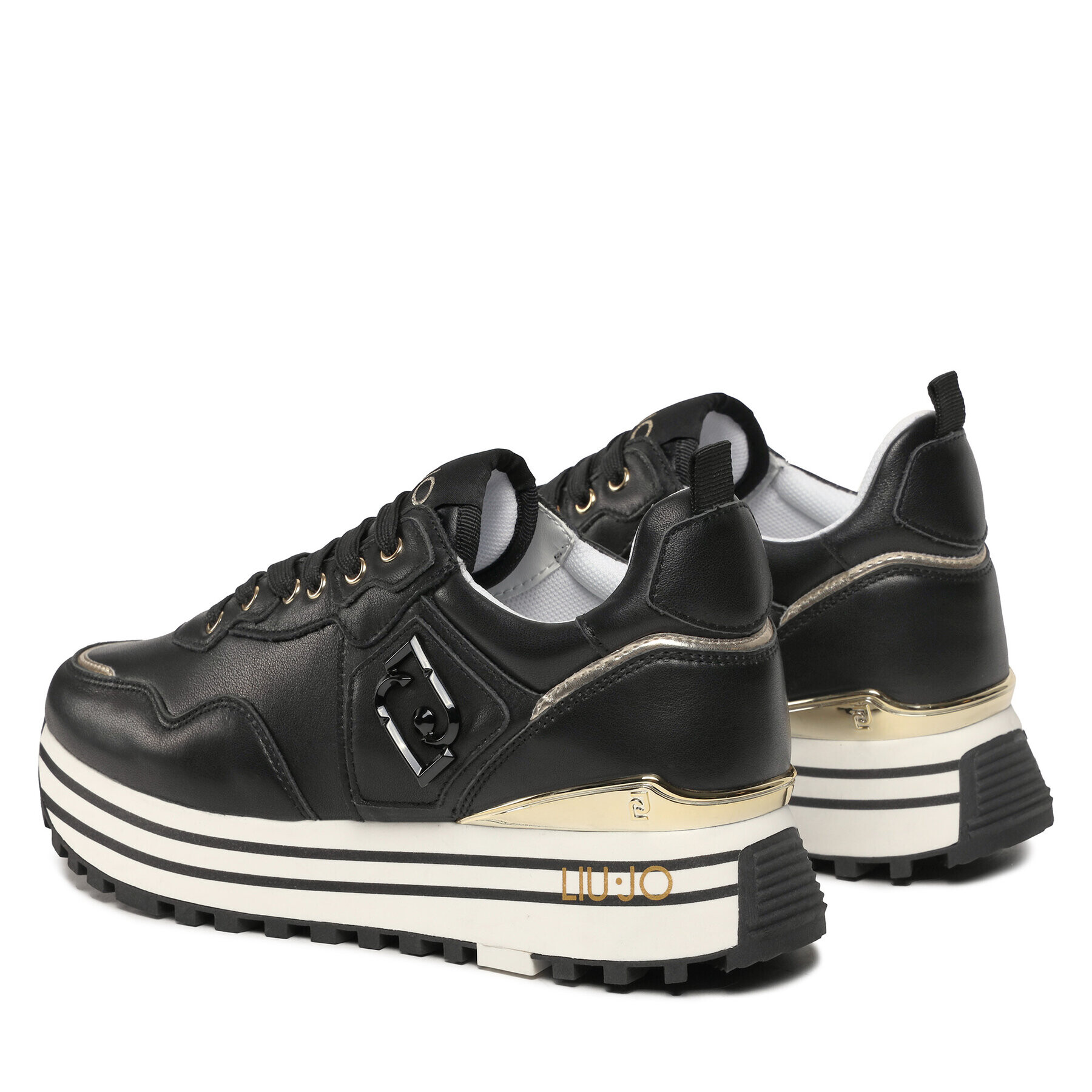 Liu Jo Sneakers Maxi Wonder 01 BF3003 P0102 Negru - Pled.ro