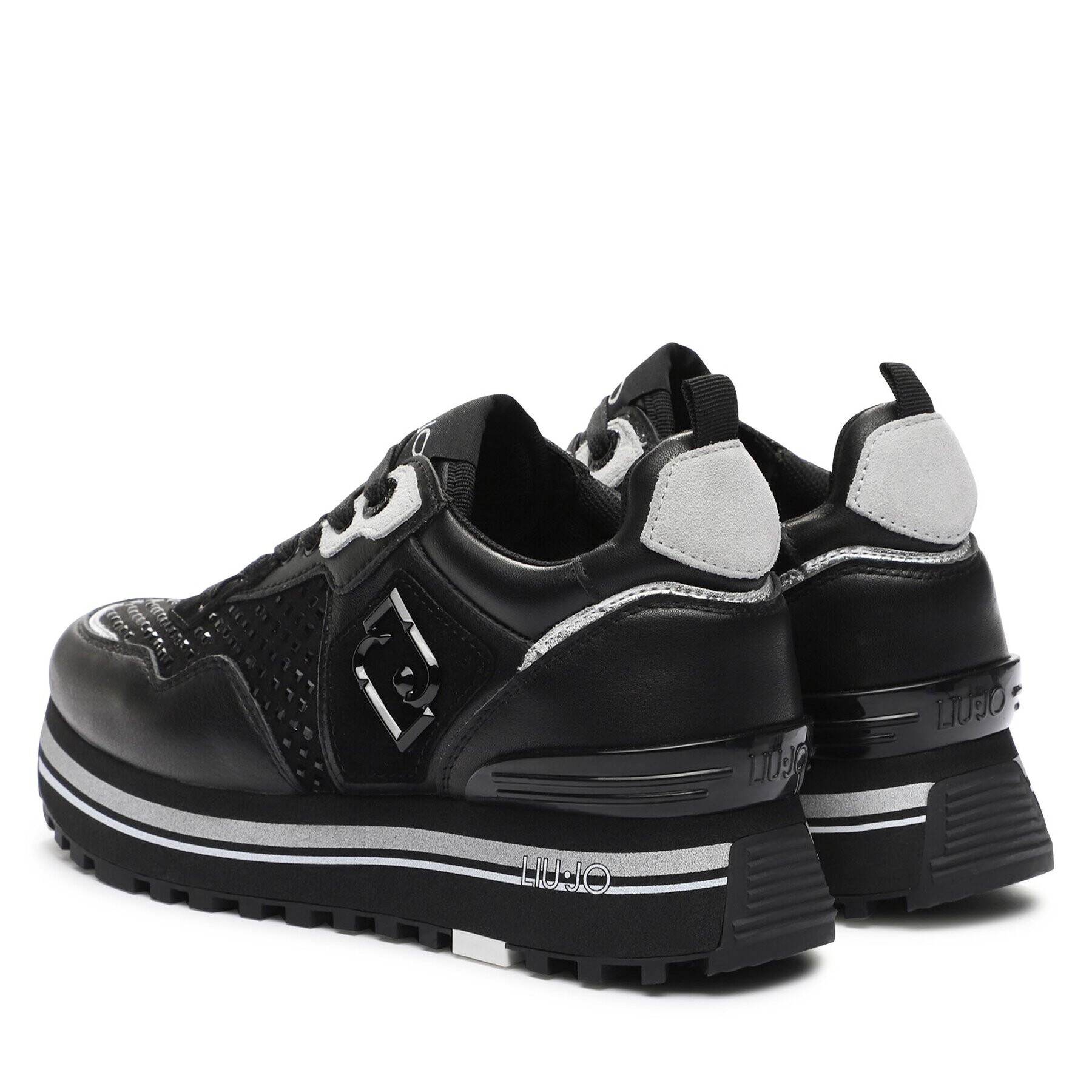 Liu Jo Sneakers Maxi Wonder 01 BF3003 PX262 Negru - Pled.ro