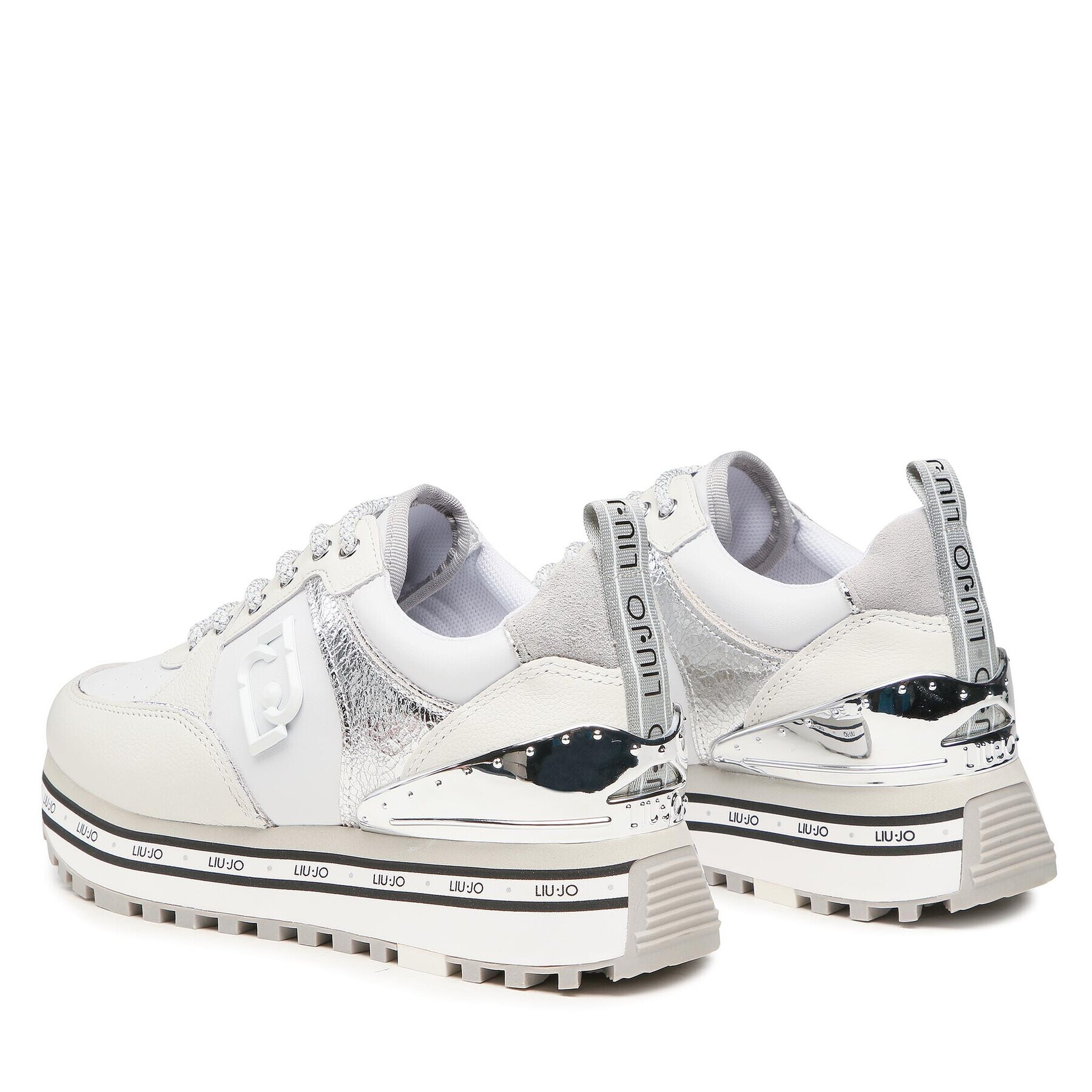 Liu Jo Sneakers Maxi Wonder 20 BA3019 PX334 Alb - Pled.ro