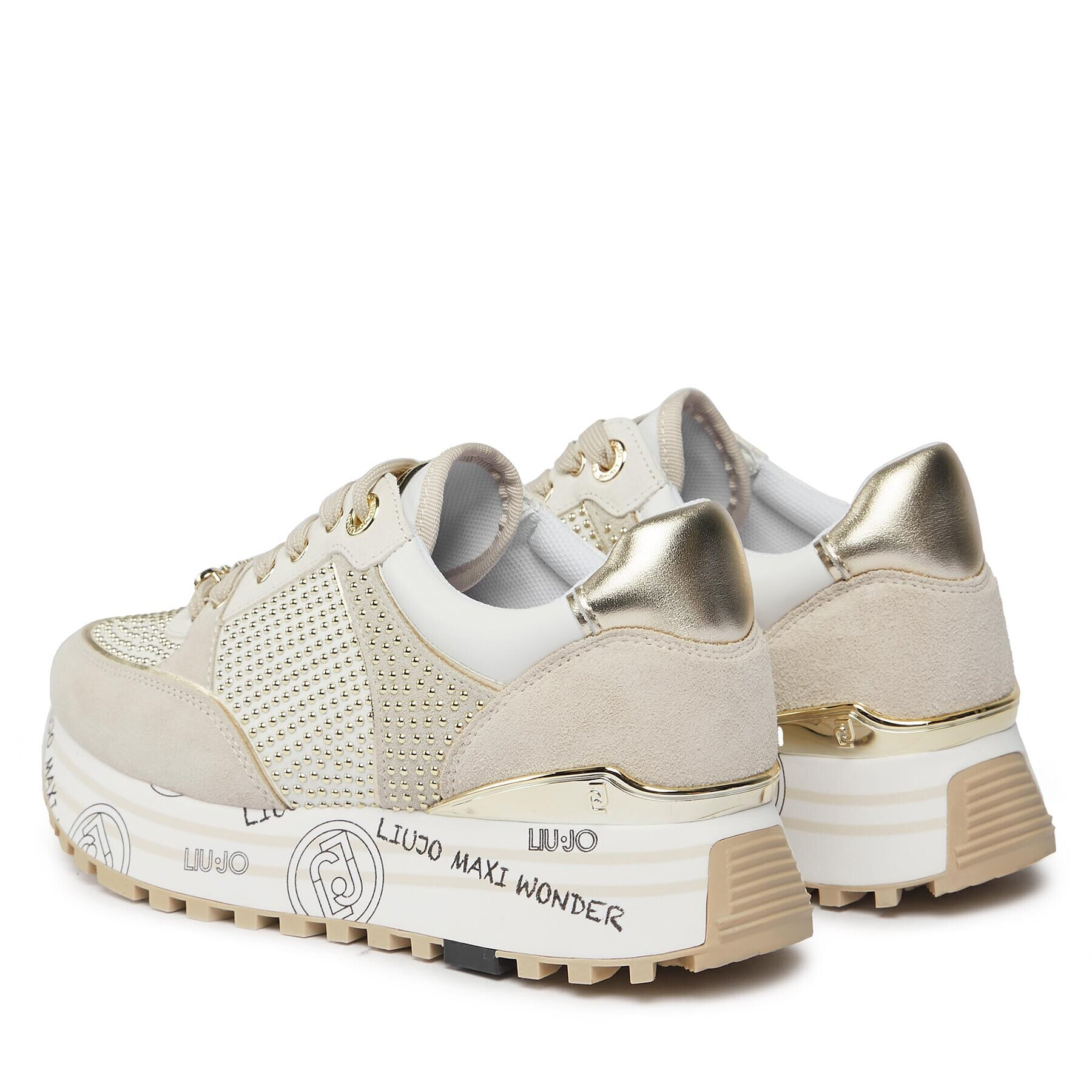 Liu Jo Sneakers Maxi Wonder 20 BF3009 PX052 Bej - Pled.ro