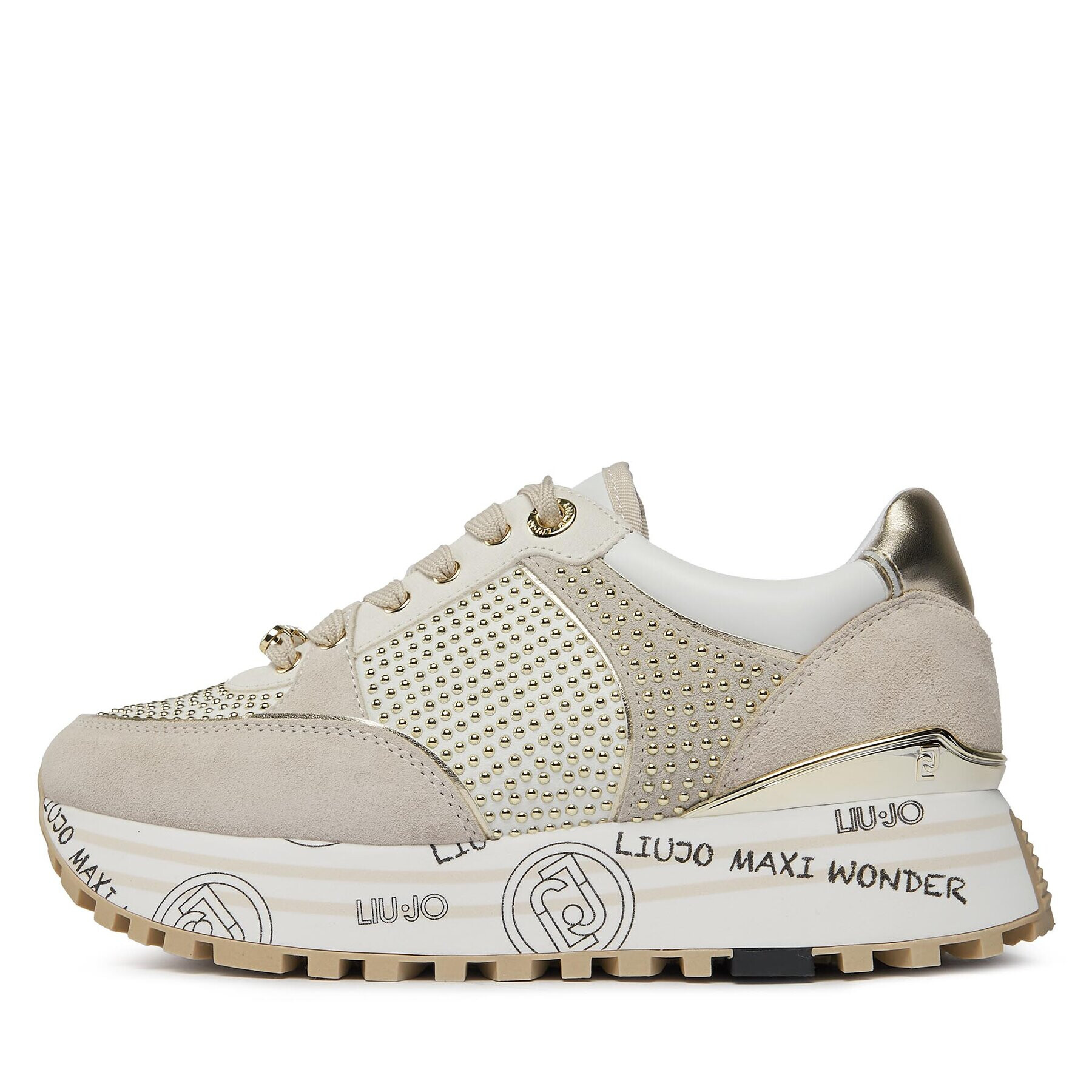 Liu Jo Sneakers Maxi Wonder 20 BF3009 PX052 Bej - Pled.ro