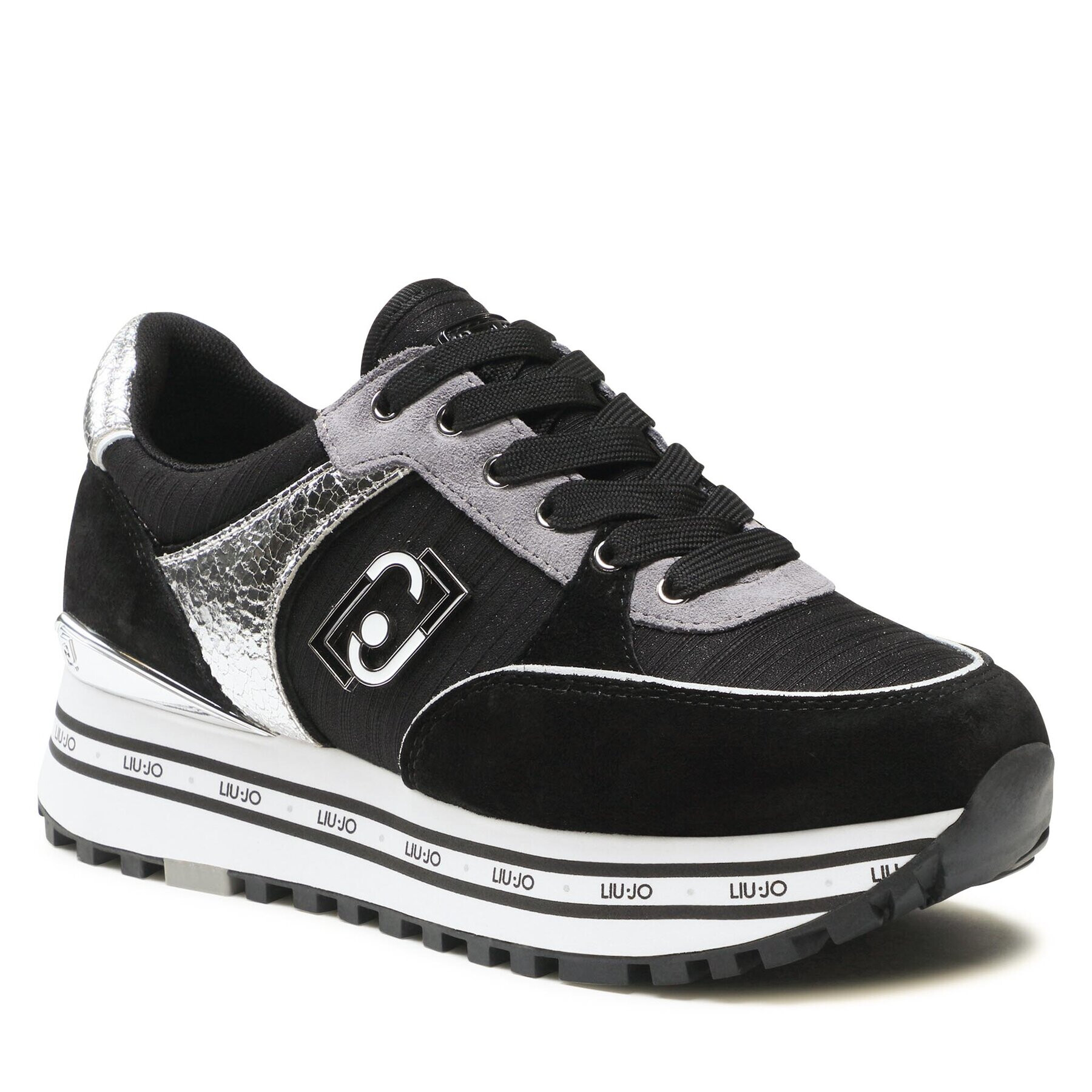 Liu Jo Sneakers Maxi Wonder 20 BF3009 PX388 Negru - Pled.ro