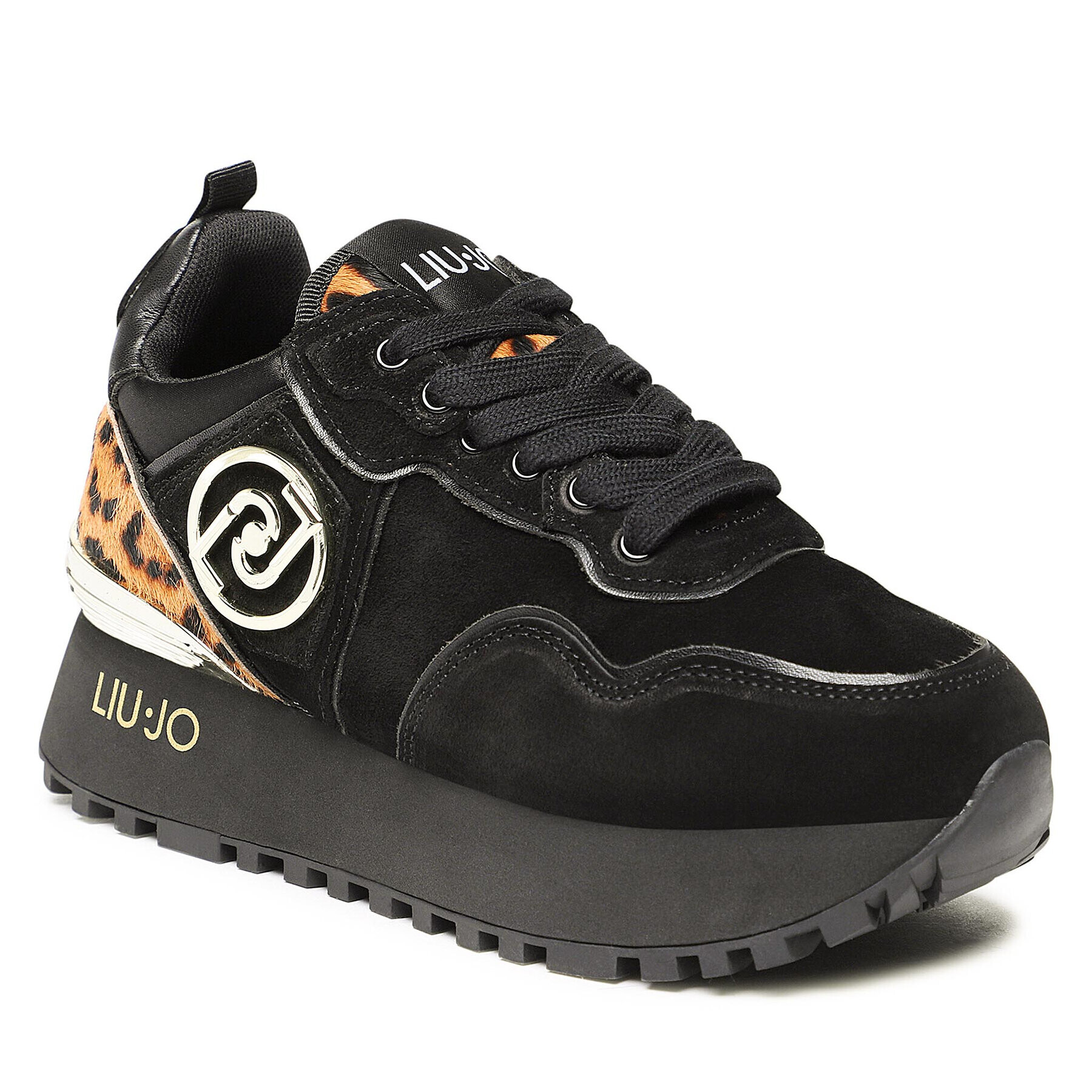 Liu Jo Sneakers Maxi Wonder 24 BF2103 PX194 Negru - Pled.ro