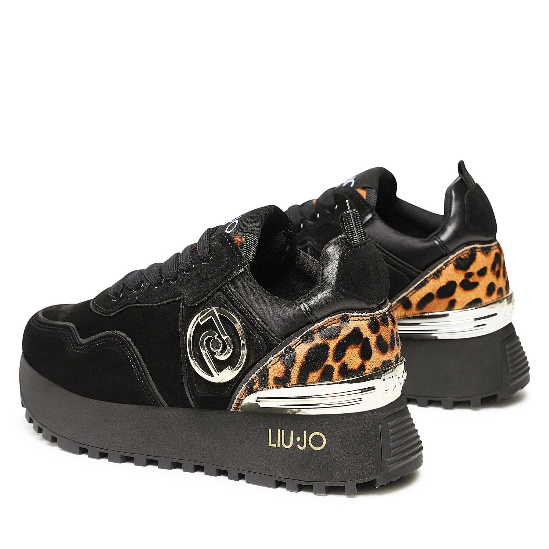 Liu Jo Sneakers Maxi Wonder 24 BF2103 PX194 Negru - Pled.ro