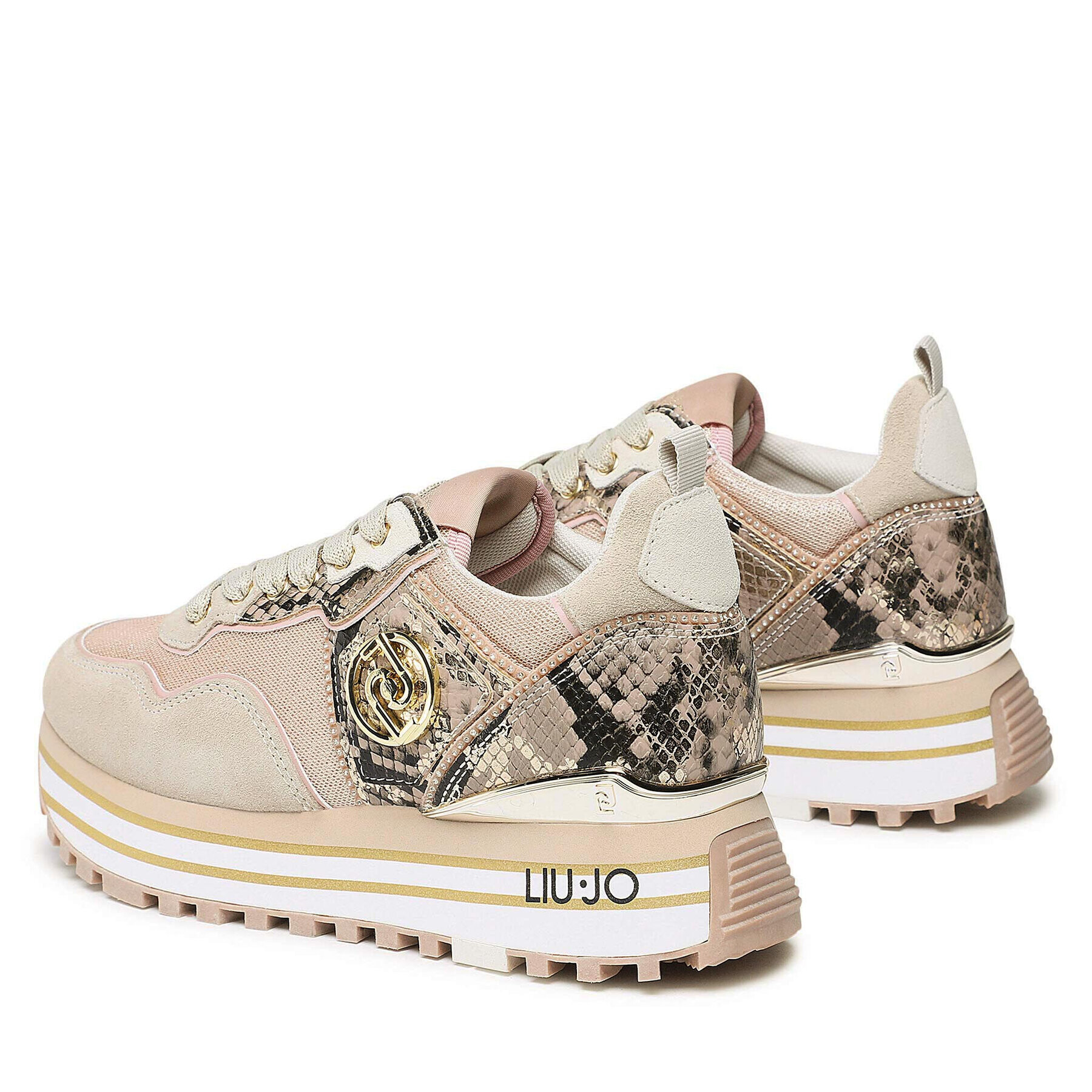 Liu Jo Sneakers Maxi Wonder 24 BF2103 PX300 Bej - Pled.ro