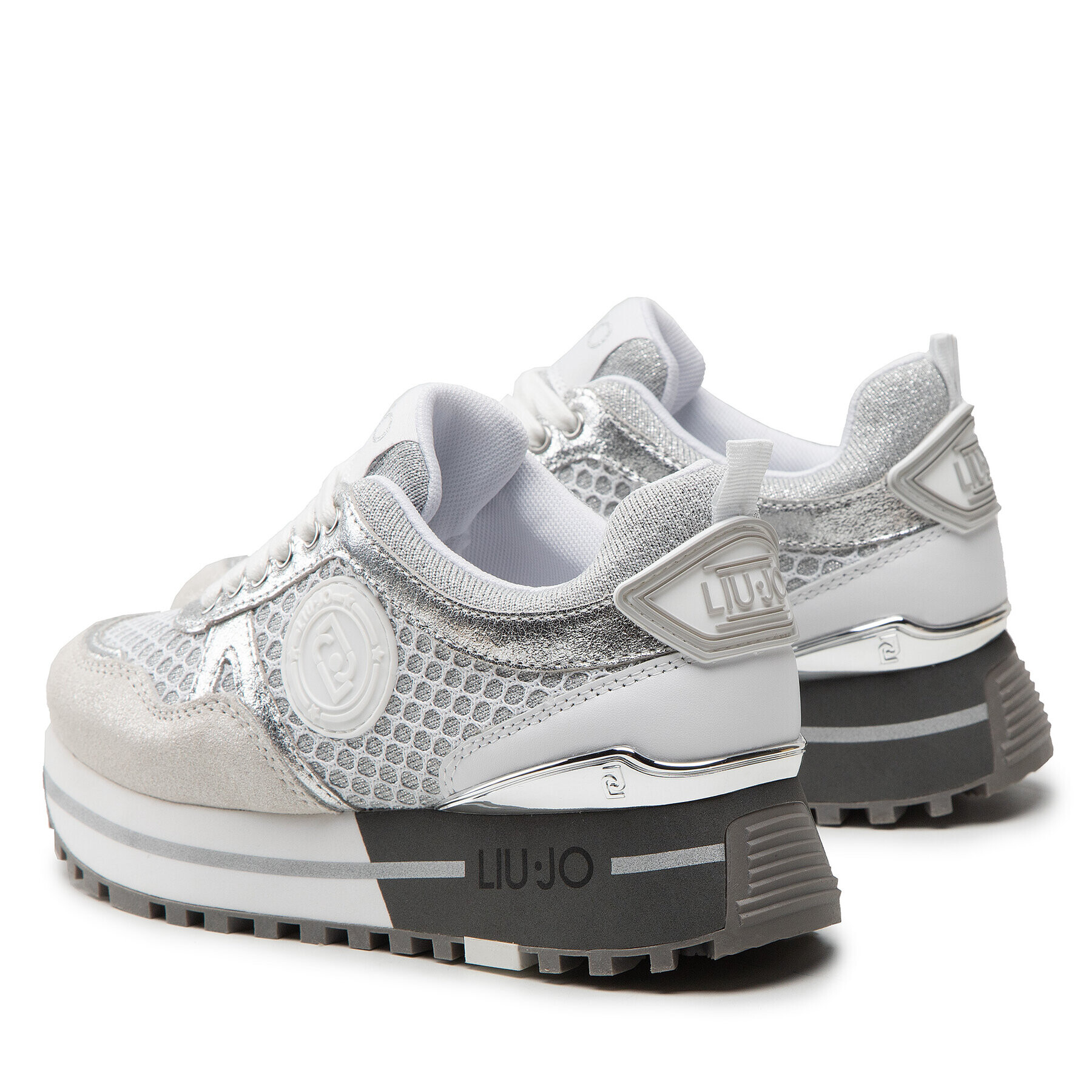 Liu Jo Sneakers Maxi Wonder 48 BF2113 PX303 Argintiu - Pled.ro