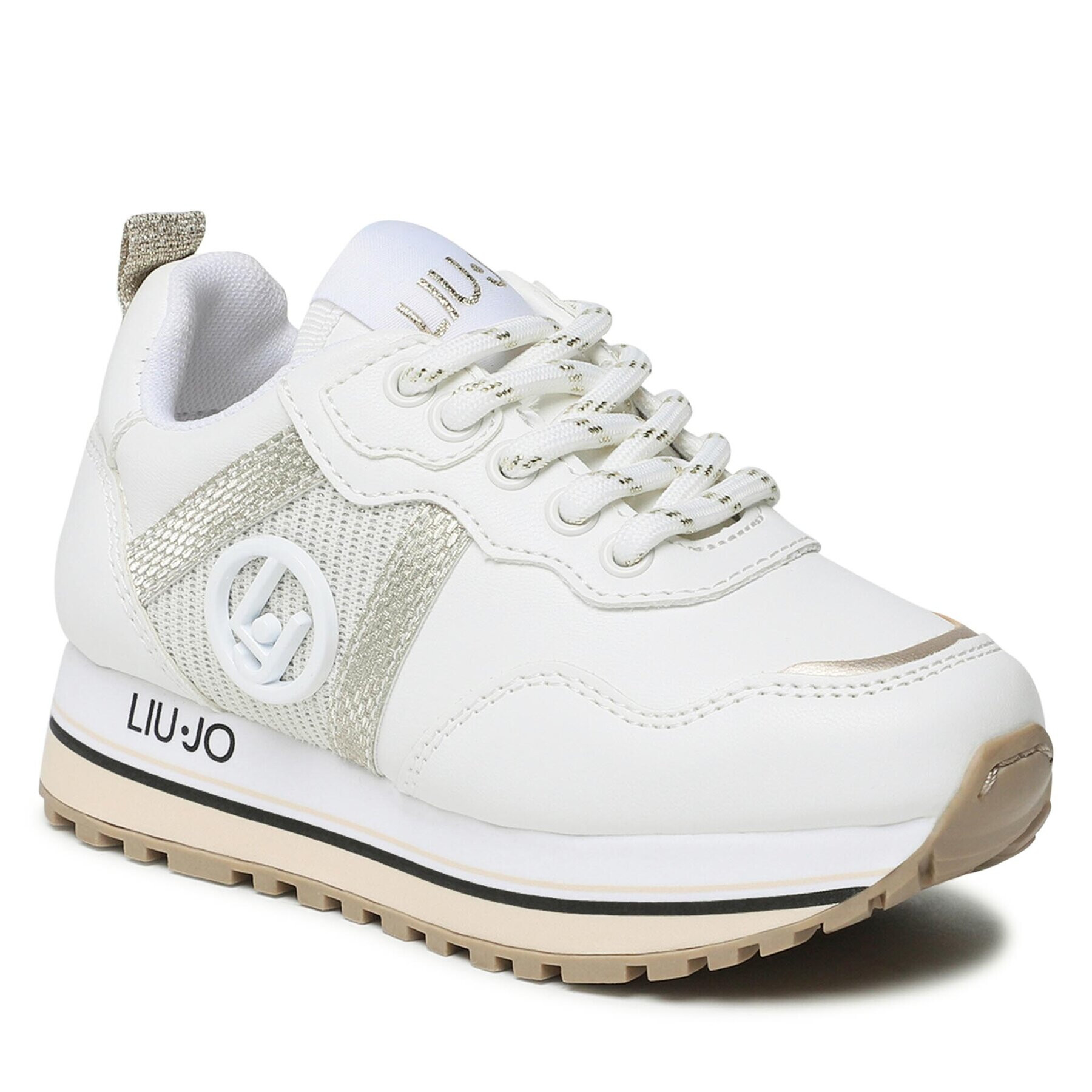 Liu Jo Sneakers Maxi Wonder 518 4A3315 EX016 Alb - Pled.ro