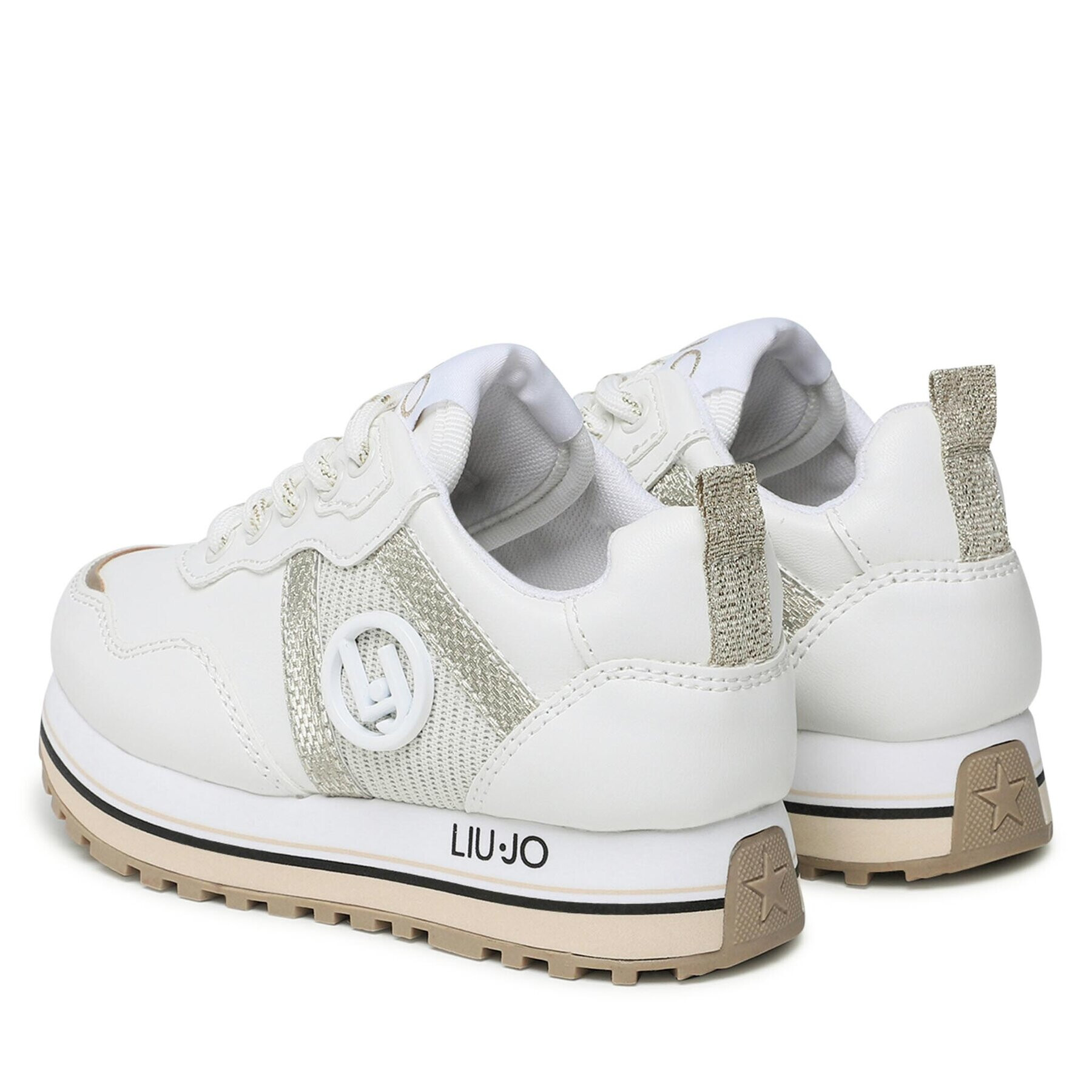 Liu Jo Sneakers Maxi Wonder 518 4A3315 EX016 Alb - Pled.ro