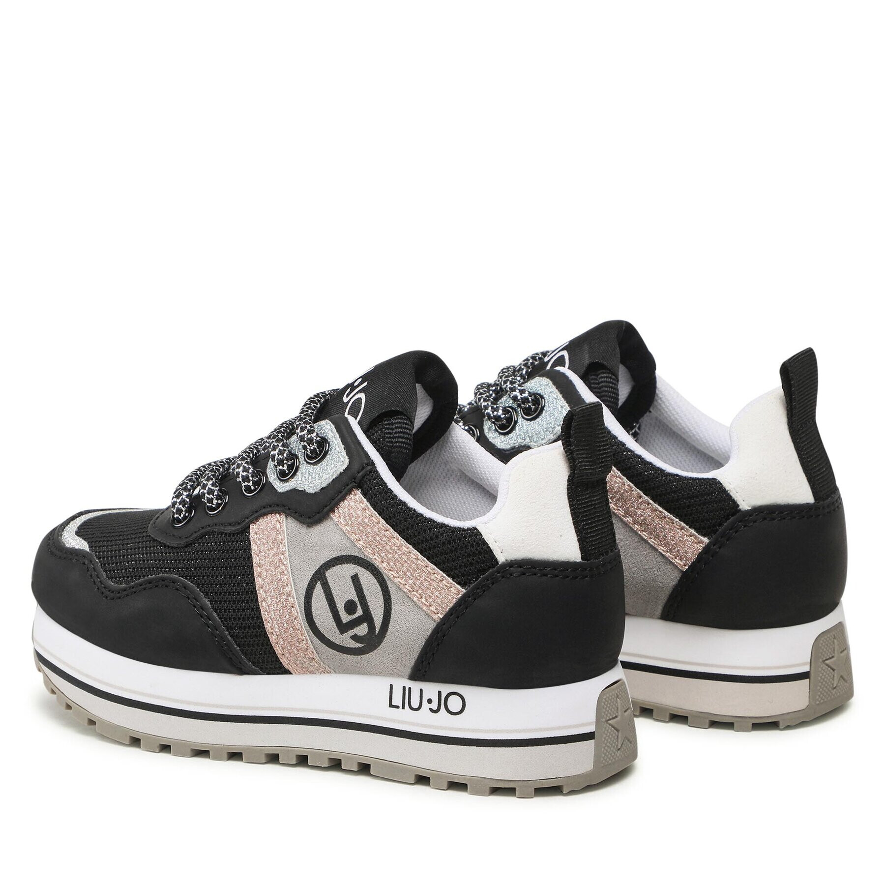 Liu Jo Sneakers Maxi Wonder 518 4A3315 TX311 Negru - Pled.ro