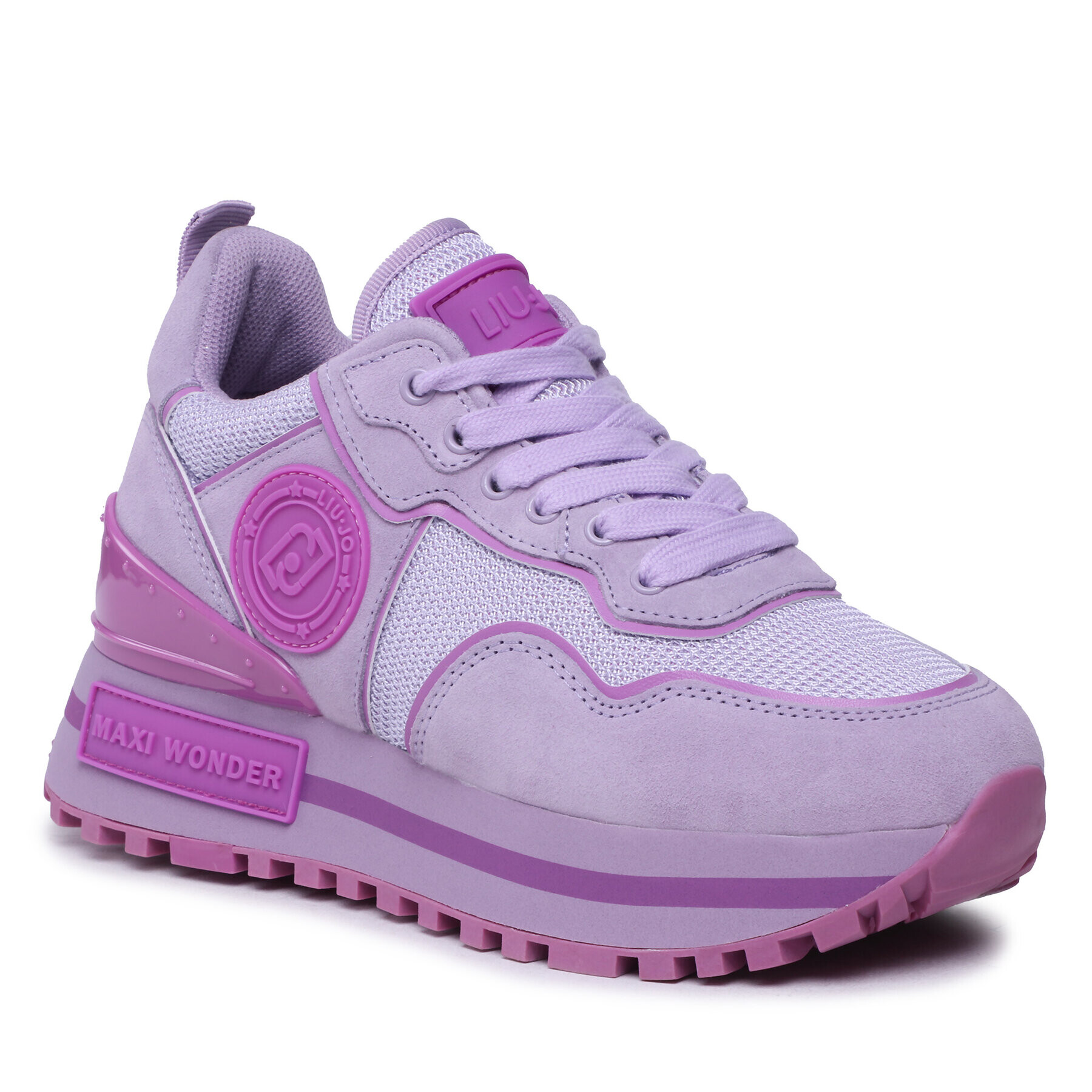 Liu Jo Sneakers Maxi Wonder 52 BA3085 PX027 Violet - Pled.ro