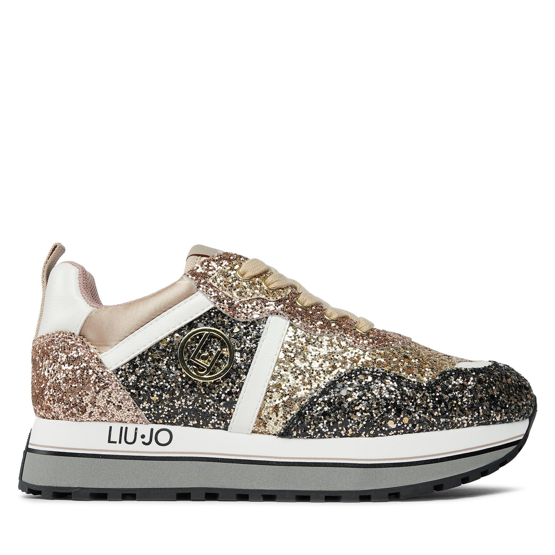 Liu Jo Sneakers Maxi Wonder 604 4F3301 TX007 D Auriu - Pled.ro