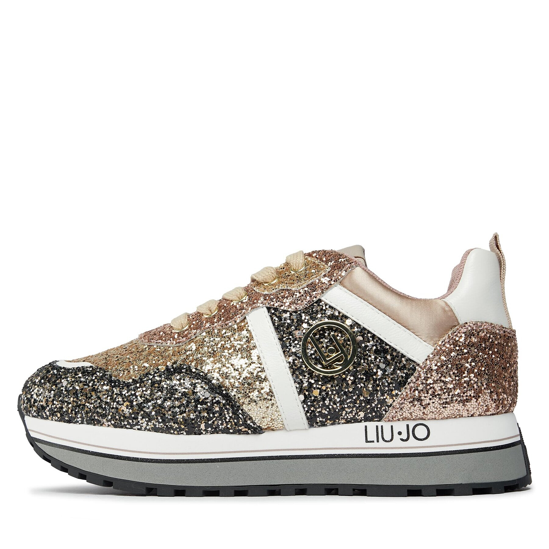 Liu Jo Sneakers Maxi Wonder 604 4F3301 TX007 D Auriu - Pled.ro