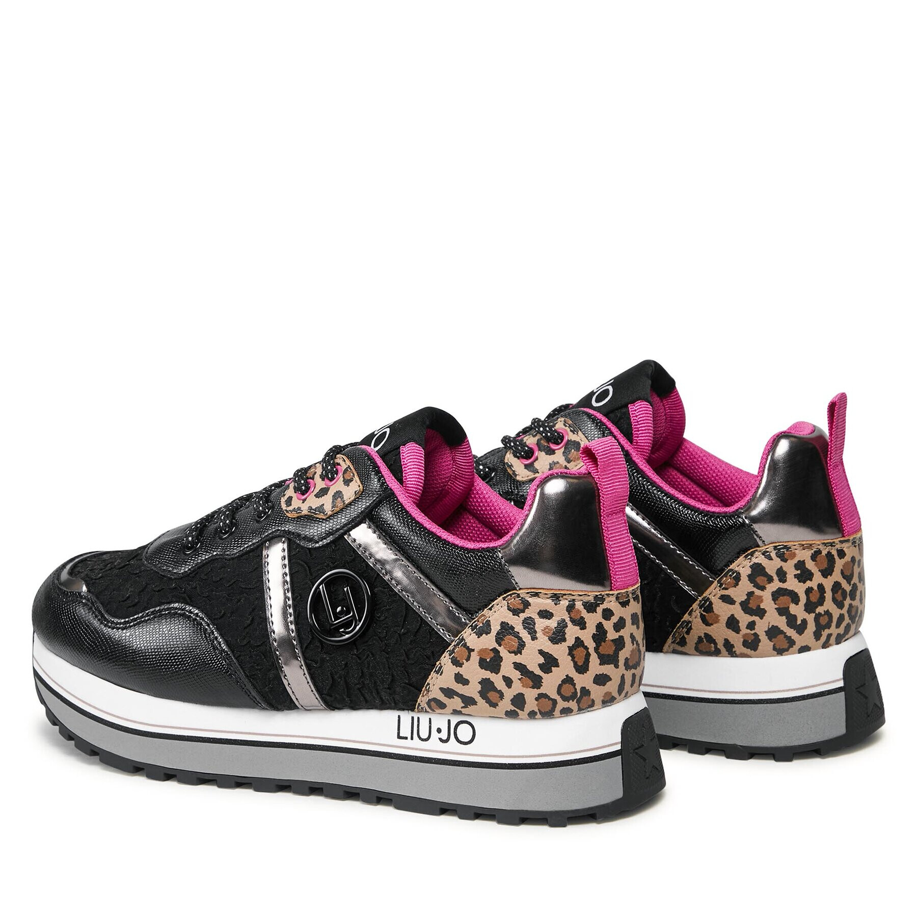 Liu Jo Sneakers Maxi Wonder 604 4F3301 TX347 D Negru - Pled.ro