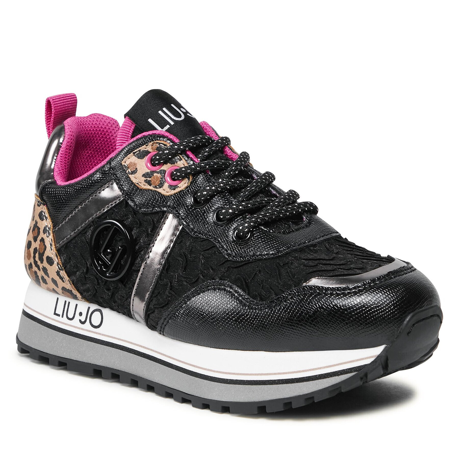 Liu Jo Sneakers Maxi Wonder 604 4F3301 TX347 S Negru - Pled.ro