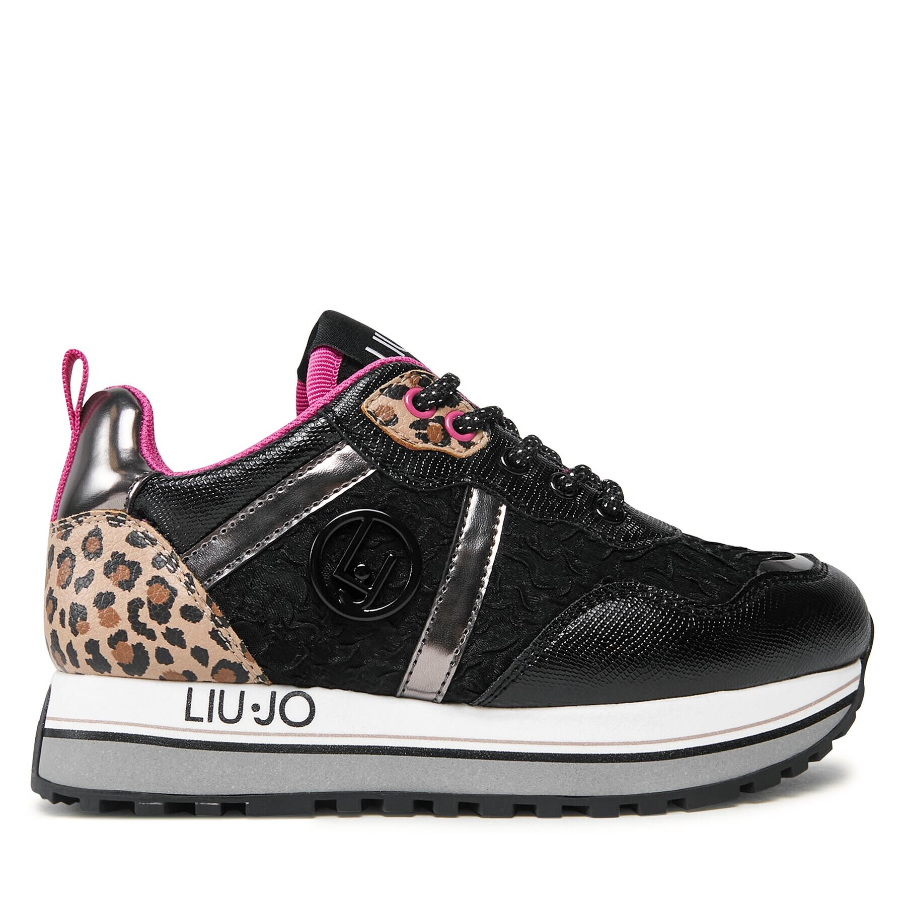 Liu Jo Sneakers Maxi Wonder 604 4F3301 TX347 S Negru - Pled.ro