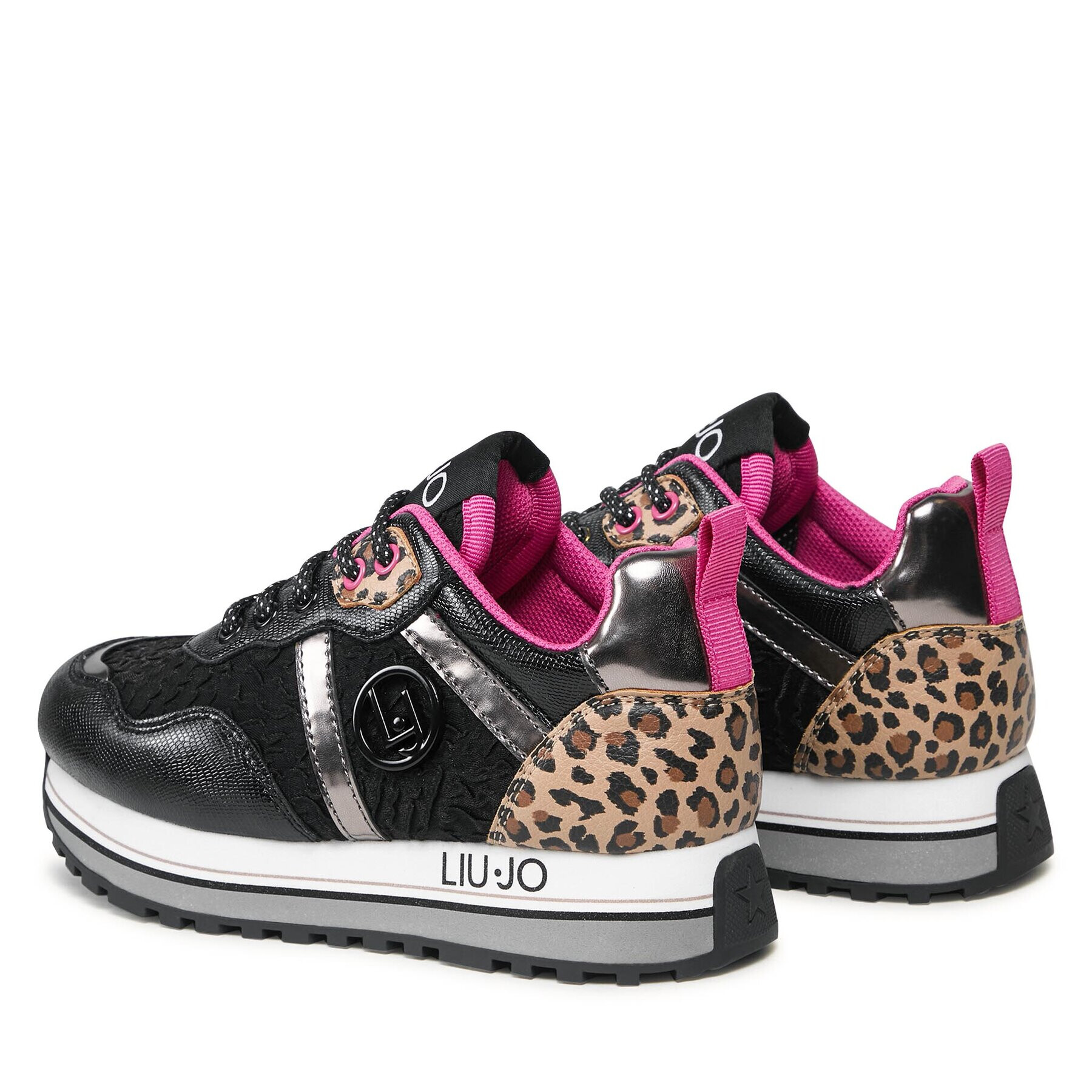 Liu Jo Sneakers Maxi Wonder 604 4F3301 TX347 S Negru - Pled.ro