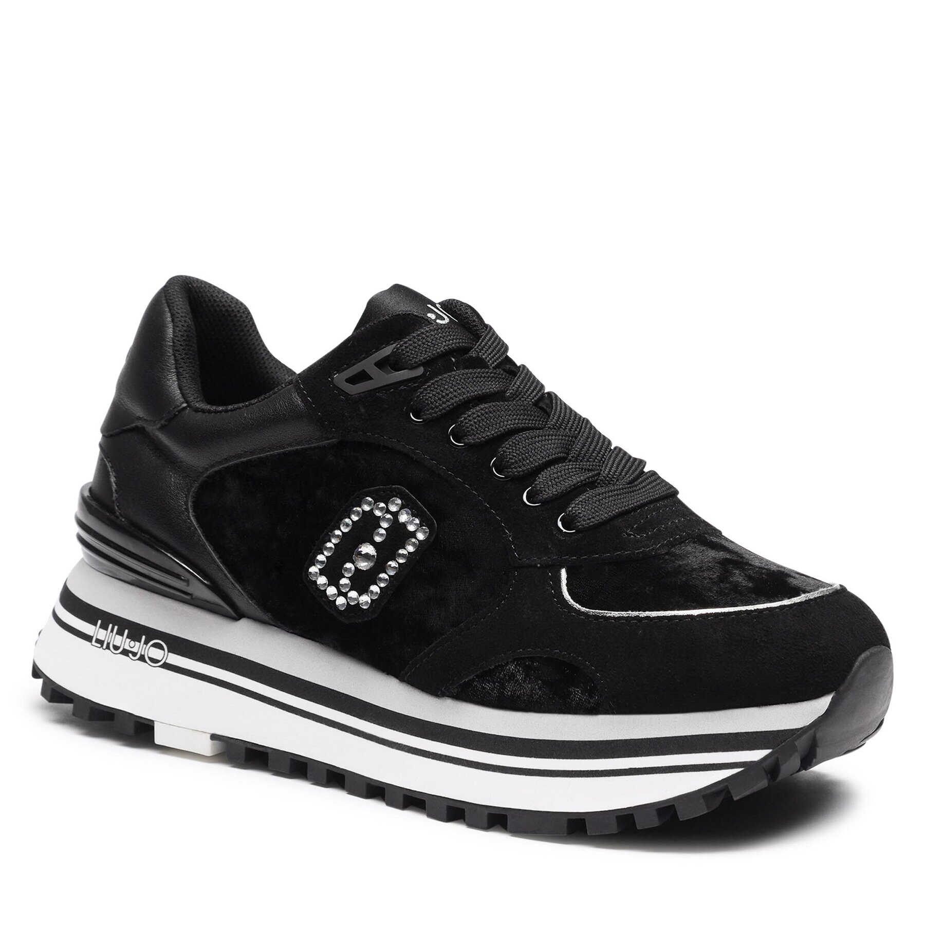 Liu Jo Sneakers Maxi Wonder 61 BF3091 PX066 Negru - Pled.ro