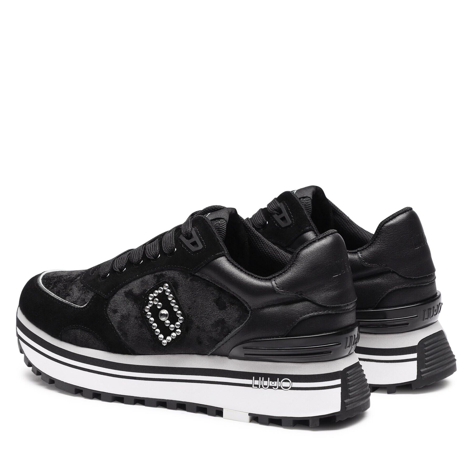 Liu Jo Sneakers Maxi Wonder 61 BF3091 PX066 Negru - Pled.ro