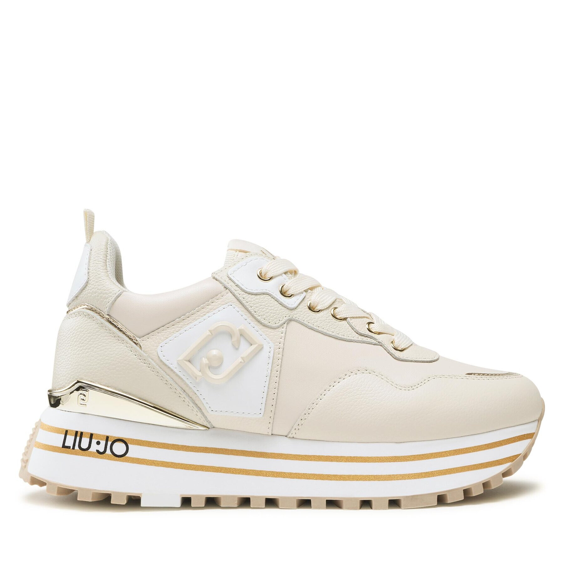 Liu Jo Sneakers Maxi Wonder BF3003 PX215 Bej - Pled.ro