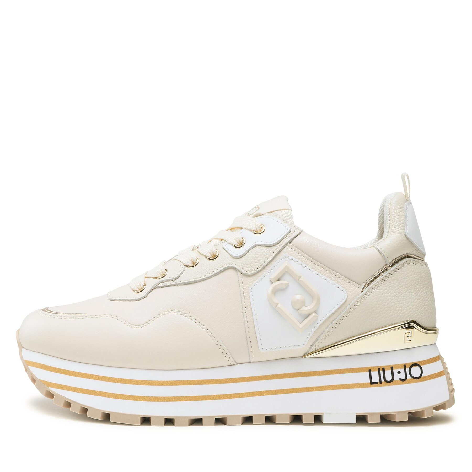 Liu Jo Sneakers Maxi Wonder BF3003 PX215 Bej - Pled.ro