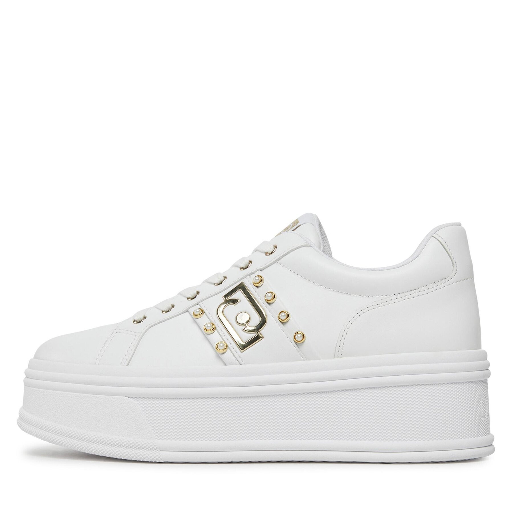 Liu Jo Sneakers Selma 04 BF3143 P0102 Alb - Pled.ro