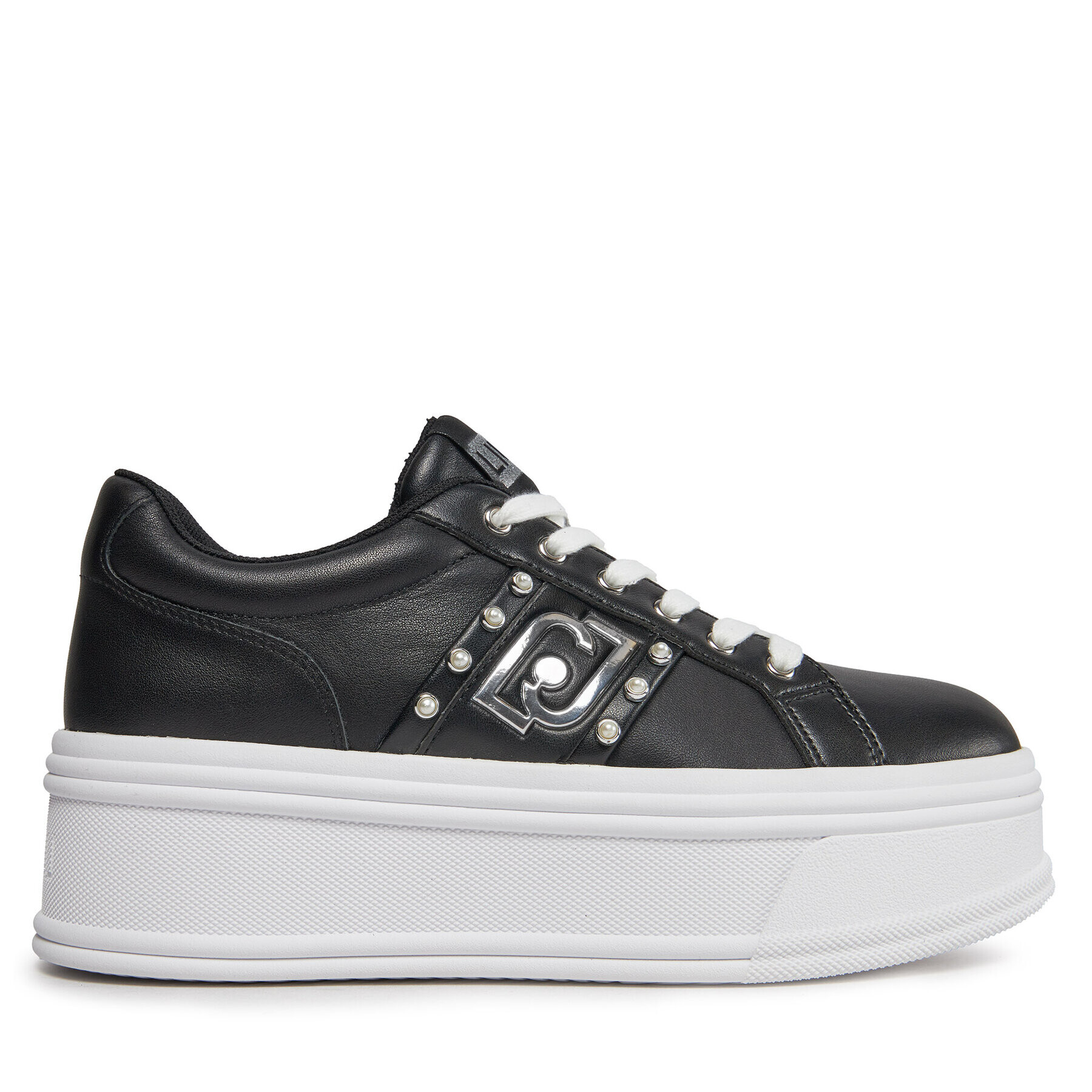 Liu Jo Sneakers Selma 04 BF3143 P0102 Negru - Pled.ro