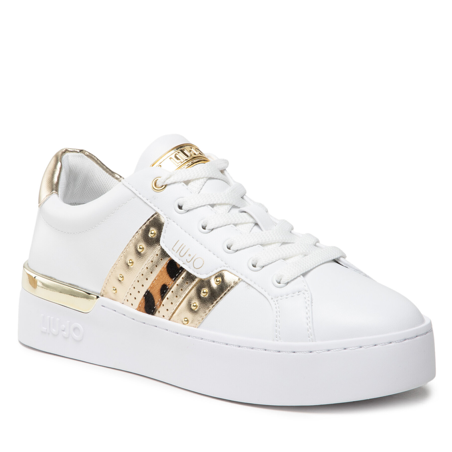 Liu Jo Sneakers Silvia 55 BA2011 EX014 Alb - Pled.ro