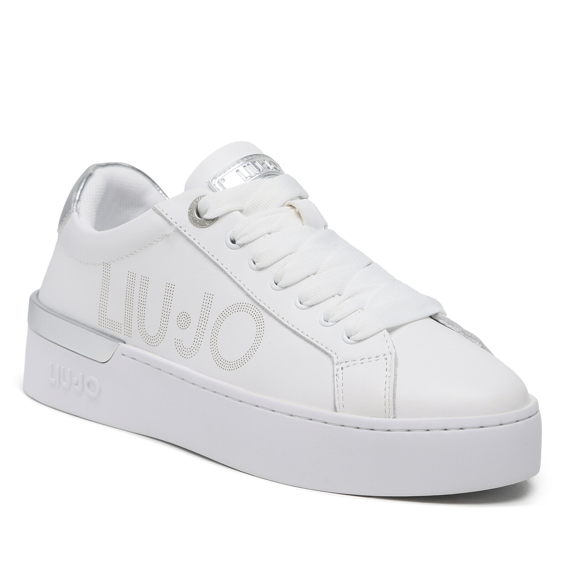 Liu Jo Sneakers Silvia 65 BA3025 PX026 Alb - Pled.ro