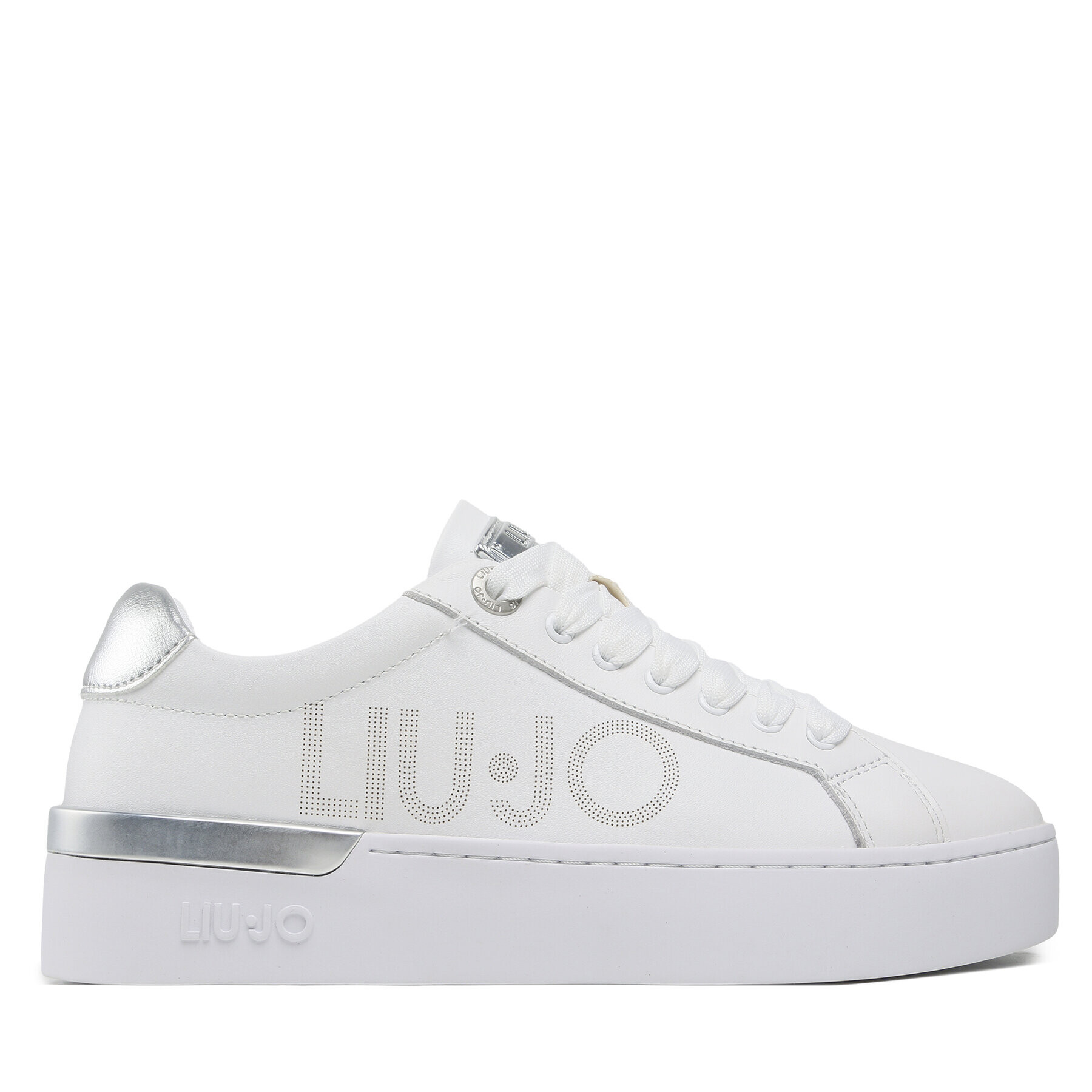 Liu Jo Sneakers Silvia 65 BA3025 PX026 Alb - Pled.ro